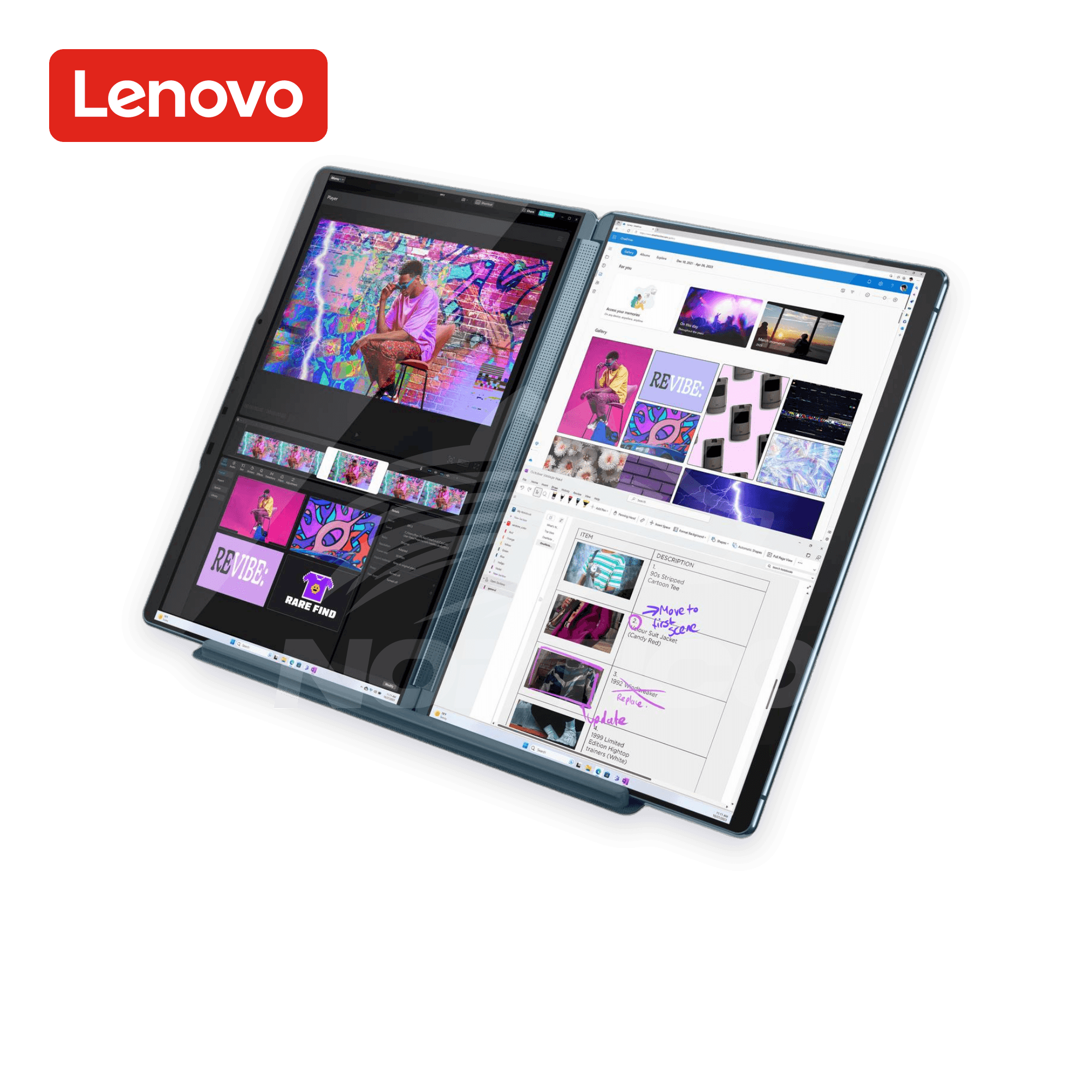 REACONDICIONADO Laptop Lenovo Yoga Book 9 13IMU9 Core Ultra 7-155U 16GB 1TB SSD 13" (83FF0000US) 2