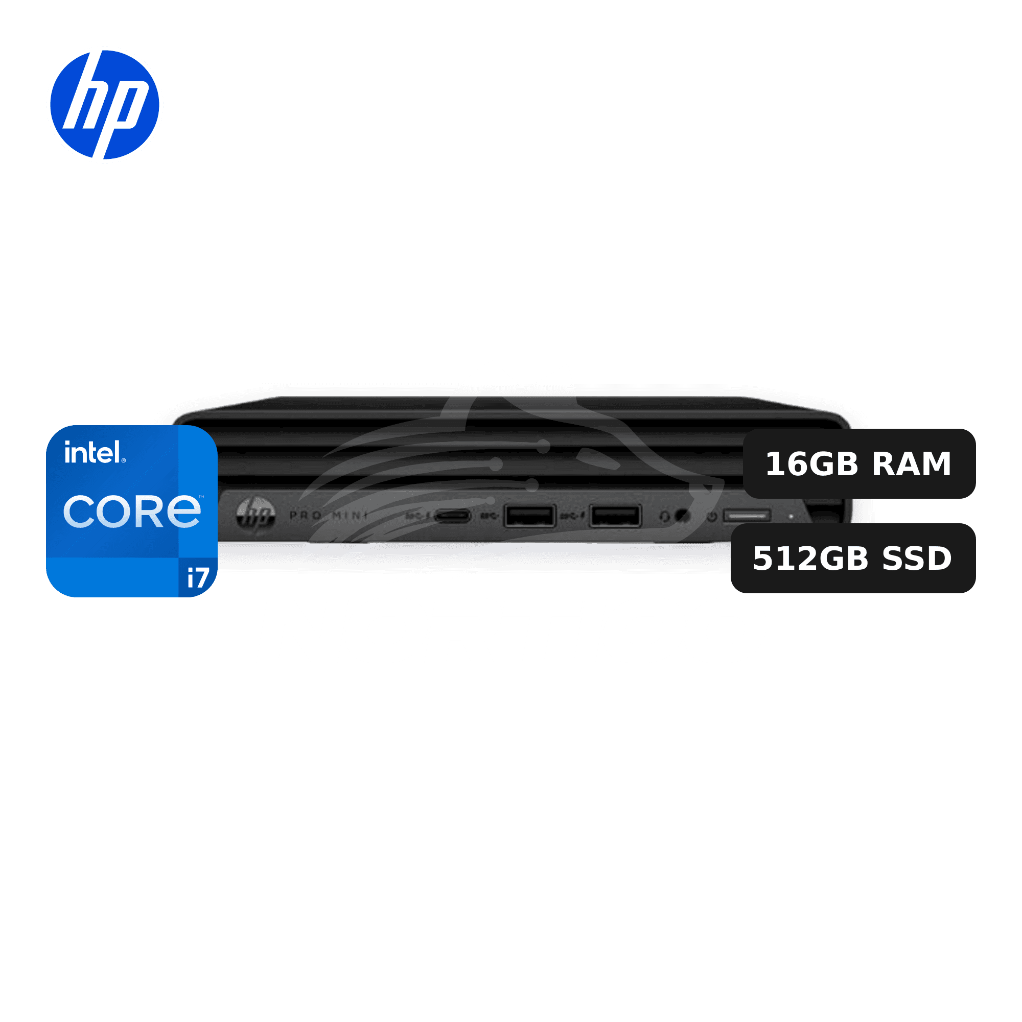 Laptop HP Pro Mini 400 G9 Core I7-14700T 16GB 512GB SSD (A17JQLA#ABM)