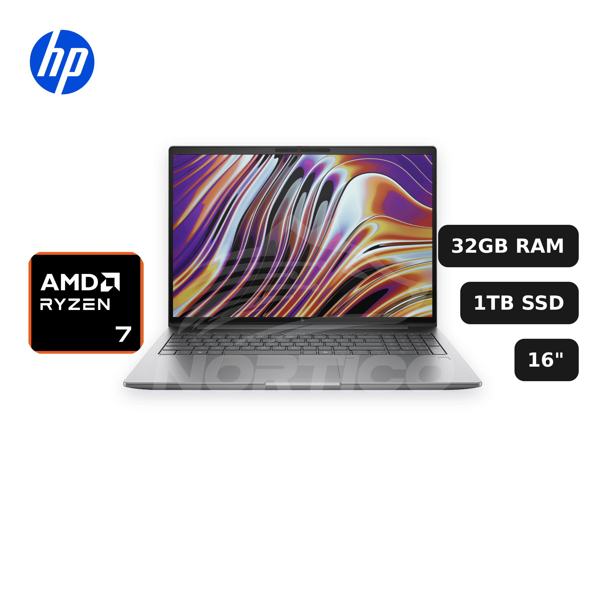 Laptop HP ZBook Power G11 Ryzen 7-8845HS 32GB 1TB SSD RTX A1000 16" (A41TLLT#ABM)