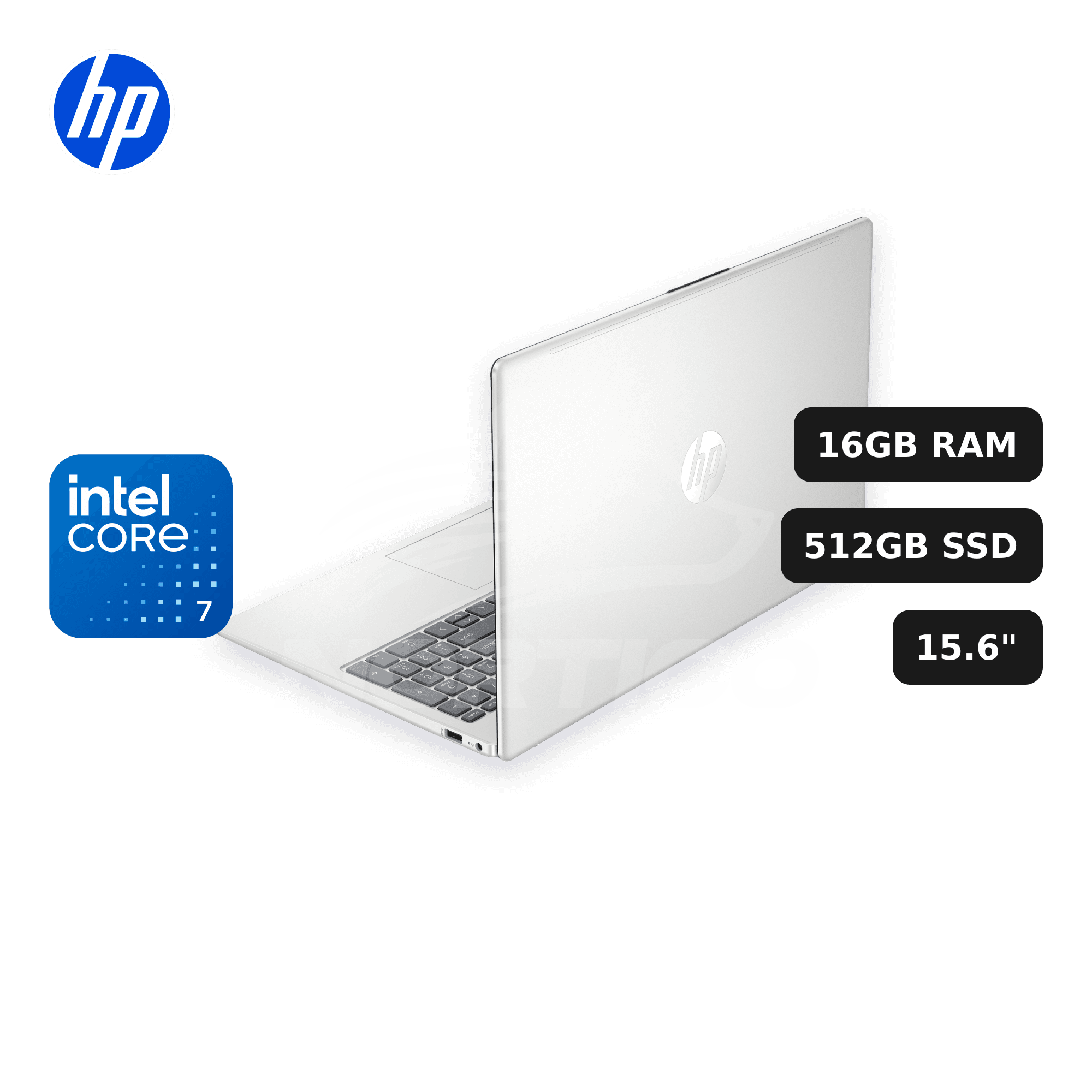 Laptop HP 15-FD0127DX Core 7-150U 16GB 512GB SSD 15.6" (B4HN8UA#ABA)