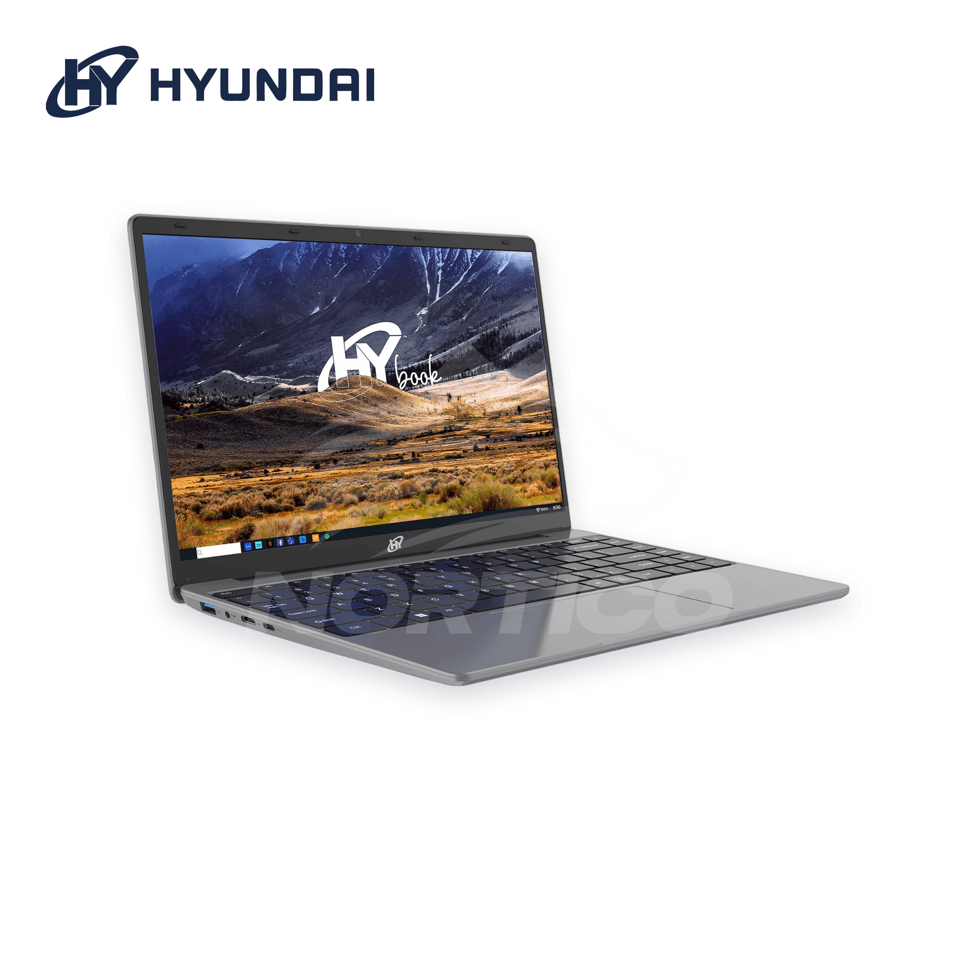 Laptop HYUNDAI HyBook Plus 14 Celeron N4020 4GB 128GB eMMC 14" (HT14CC1C46SG) 3