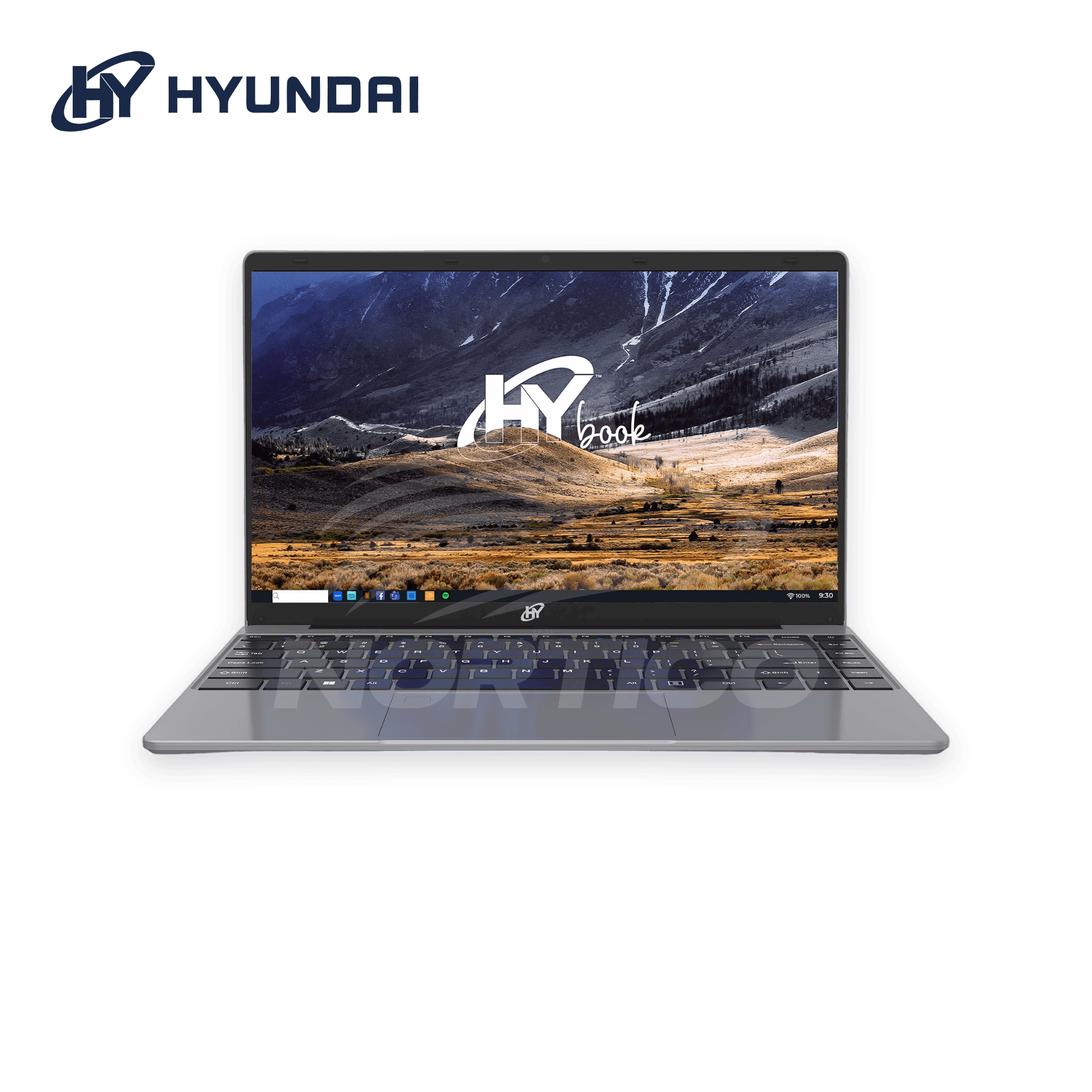 Laptop HYUNDAI HyBook Plus 14 Celeron N4020 4GB 128GB eMMC 14" (HT14CC1C46SG) 2