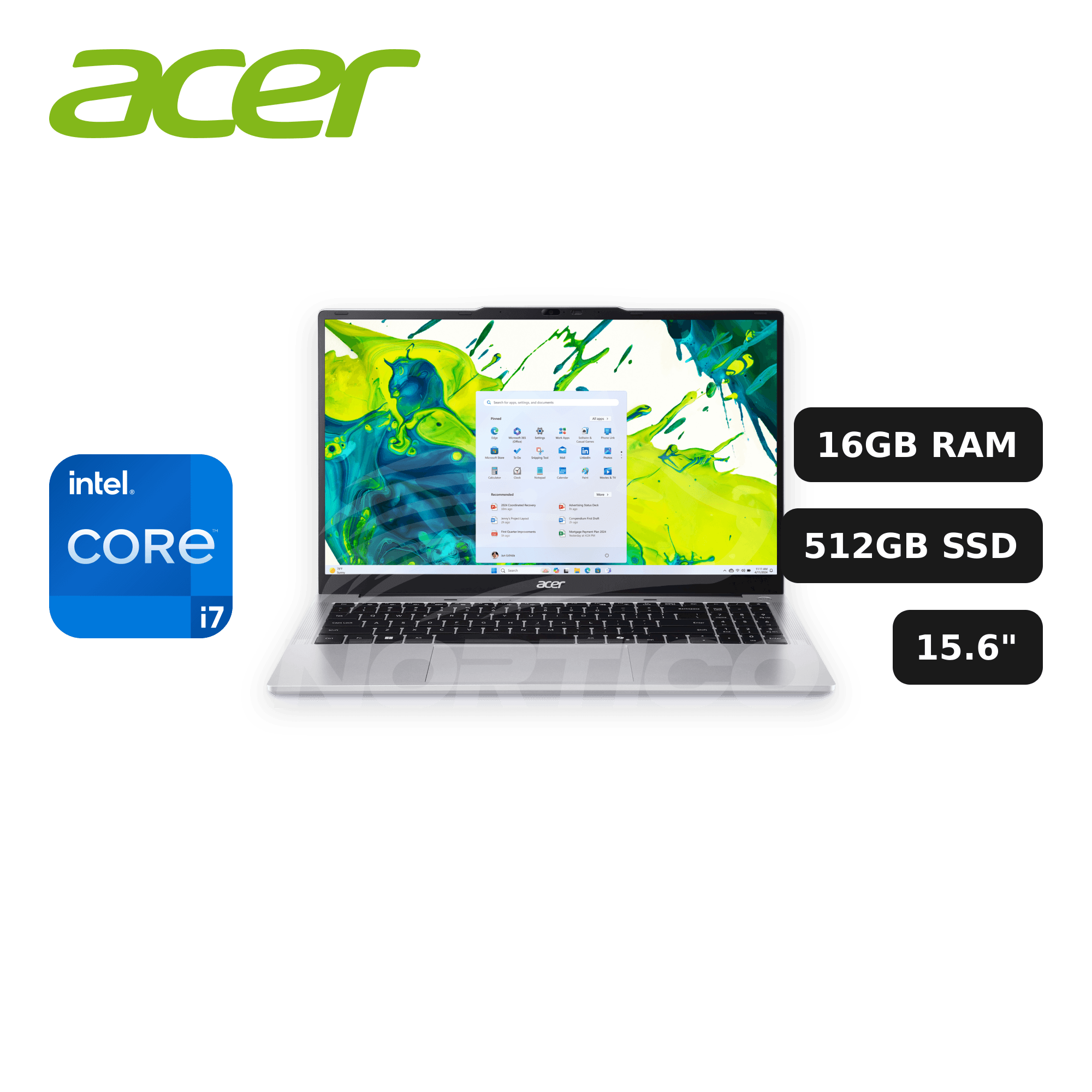 Laptop Acer Aspire Lite AL15-72P Core I7-13620H 16GB 512GB SSD 15.6" (NX.D4CAL.009)