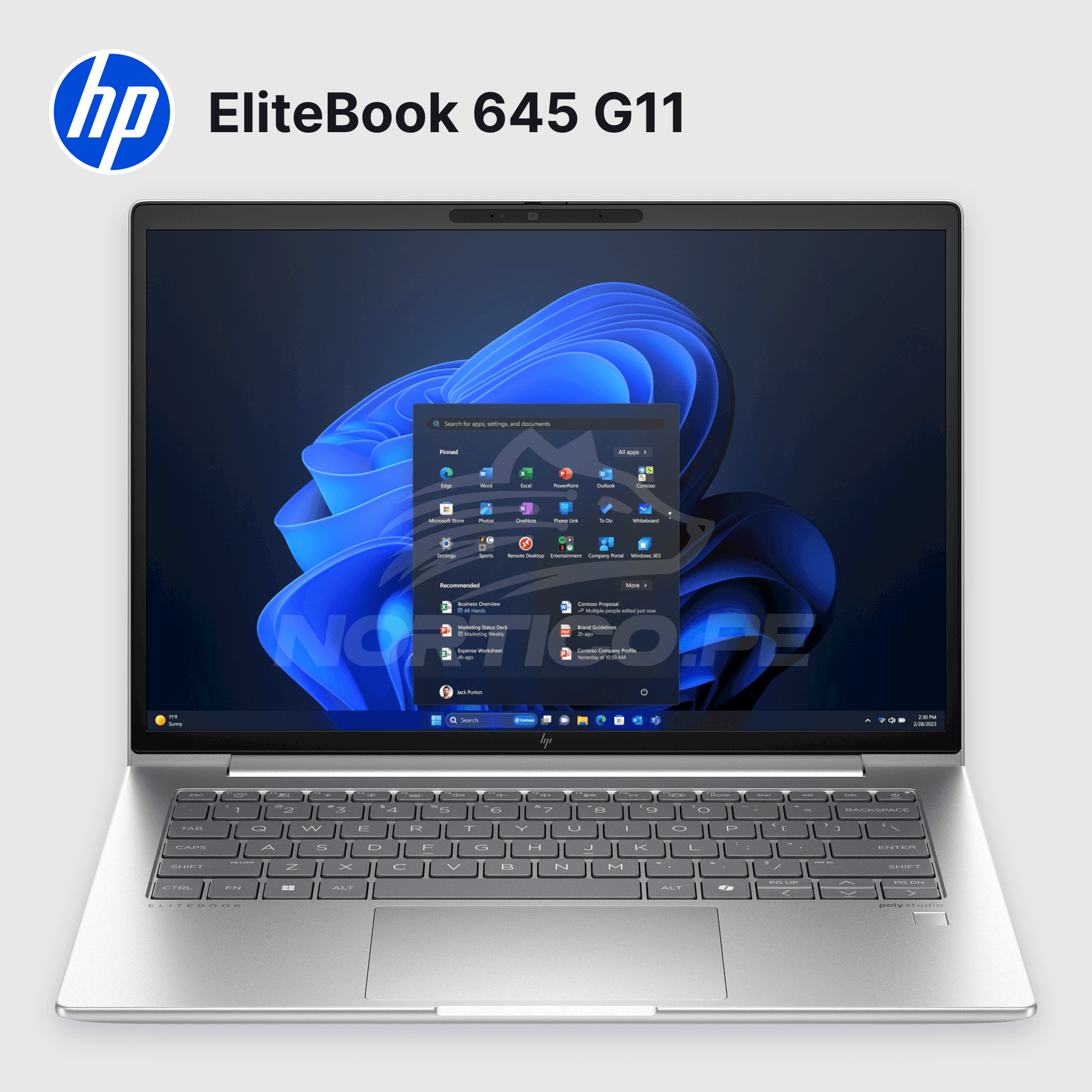 Laptop HP EliteBook 645 G11 Ryzen 7-7735U 16GB 512GB SSD 14" (A6TR0UT#ABA) 3