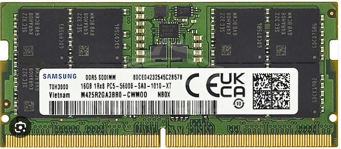 MEMORIA RAM SAMSUNG DDR5 8GB 5600MHZ SODIMM 2