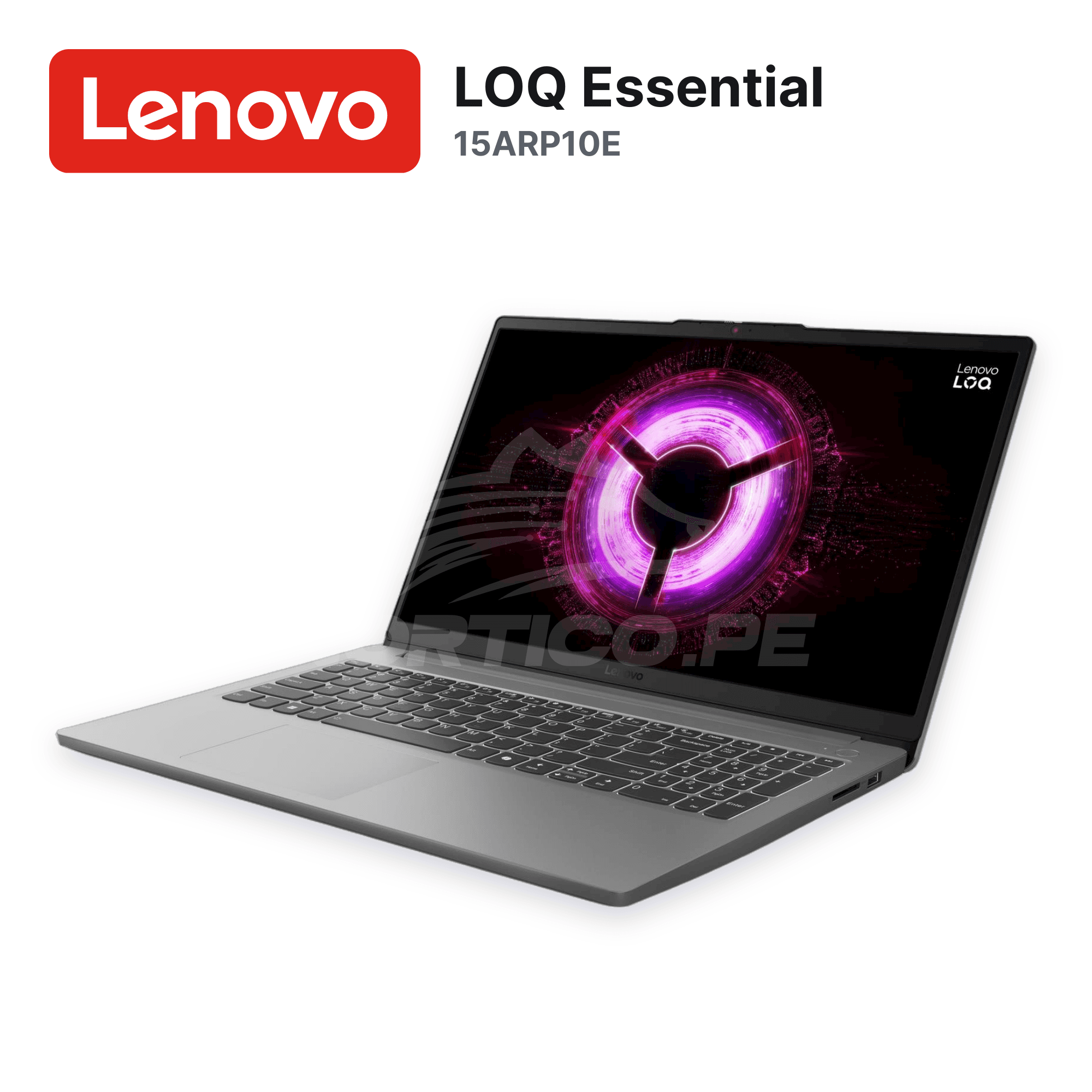 Laptop Lenovo LOQ Essential 15ARP10E Ryzen 7-7735HS 16GB 512GB SSD RTX 3050 15.6" (83S00049LM) 3