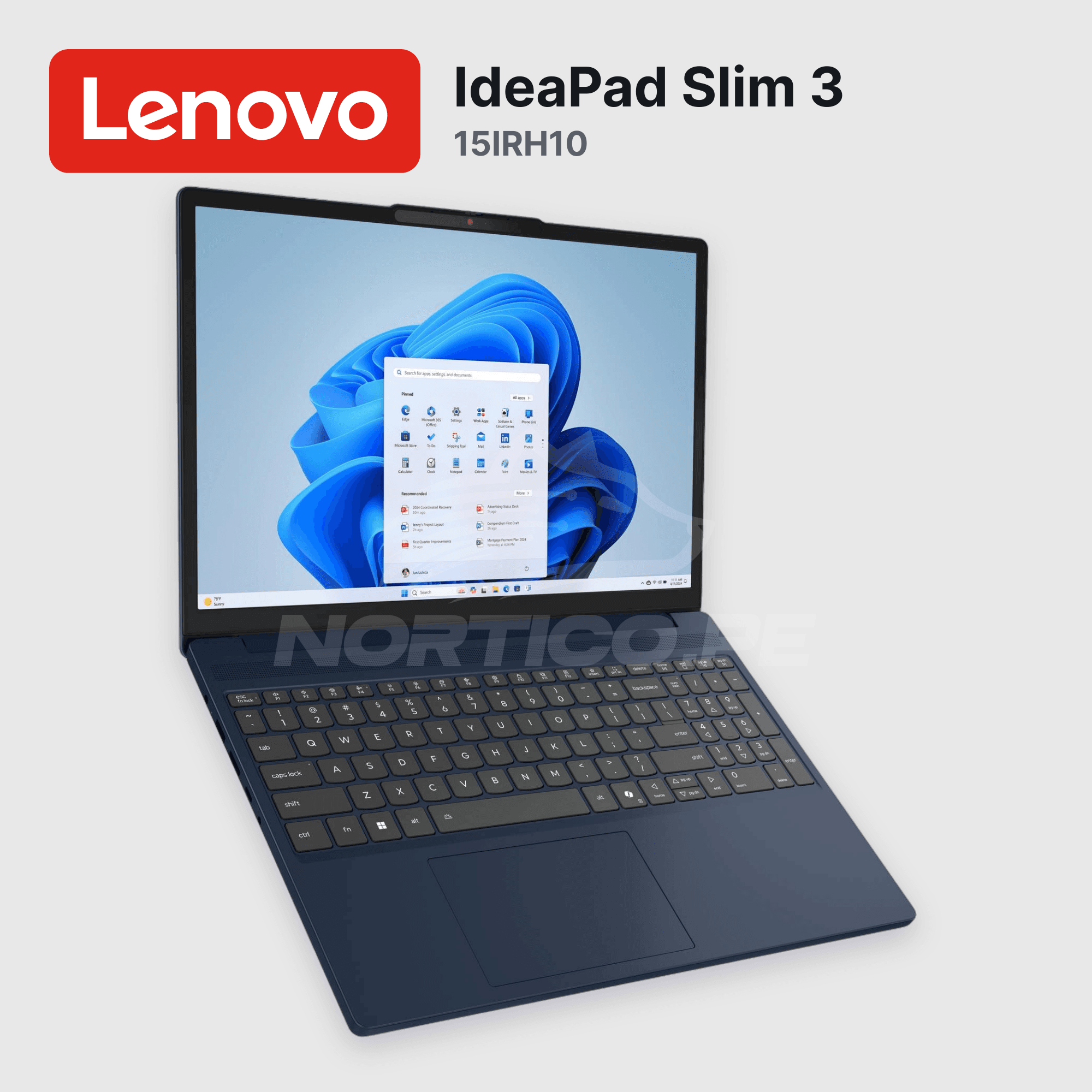 Laptop Lenovo IdeaPad Slim 3 15IRH10 Core I7-13620H 16GB 1TB SSD 15.3" (83K1016ELM) 2
