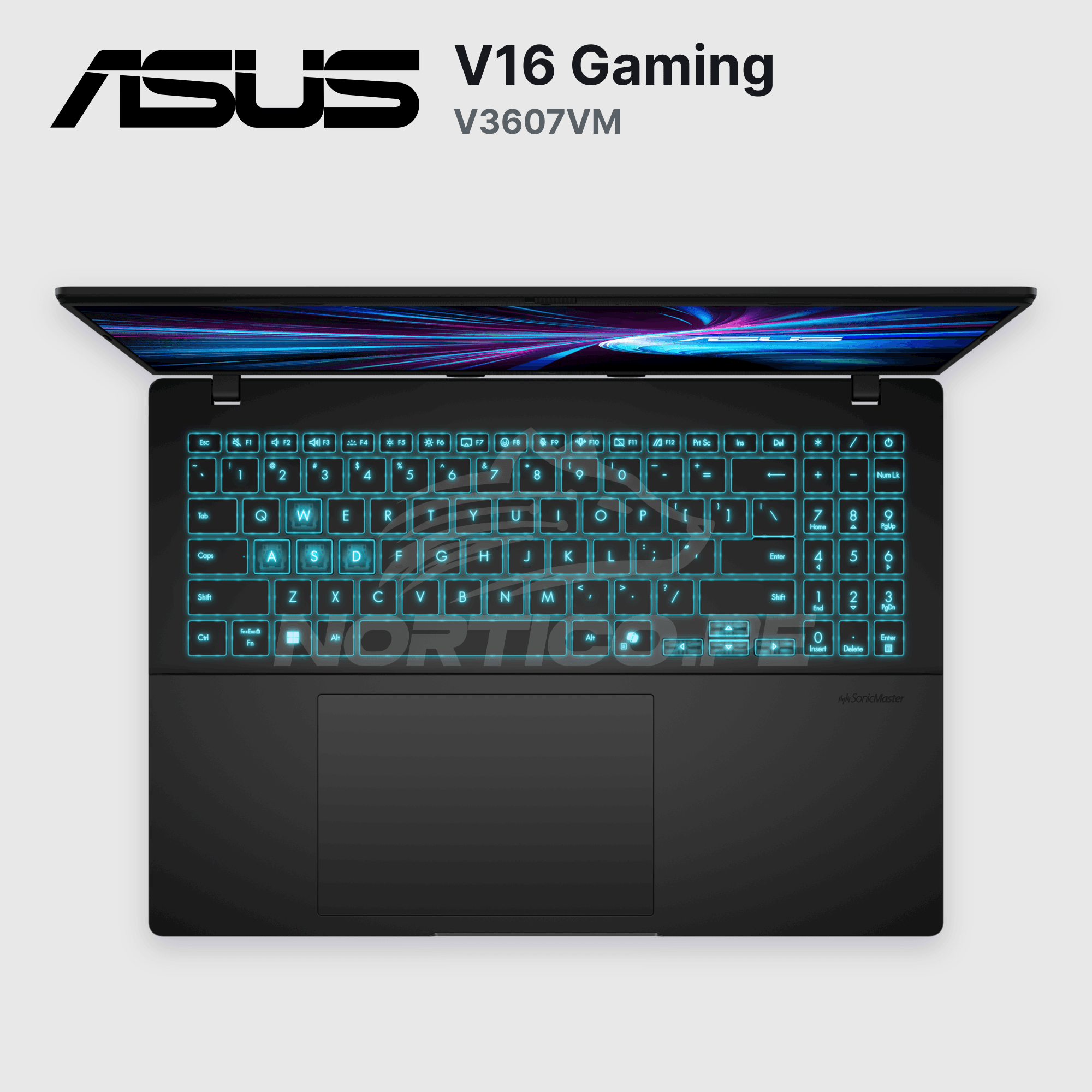 Laptop ASUS V16 Gaming V3607VM Core 7-240H 16GB 512GB SSD RTX 5060 16" (90NB16K1-M000P0) 4