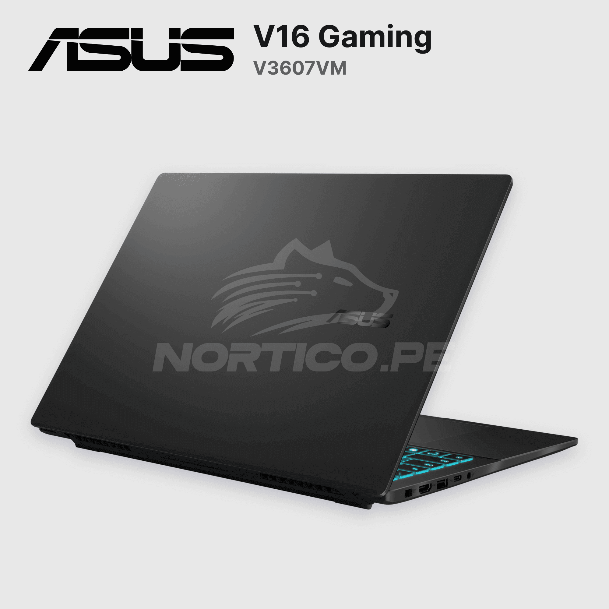 Laptop ASUS V16 Gaming V3607VM Core 7-240H 16GB 512GB SSD RTX 5060 16" (90NB16K1-M000P0) 5