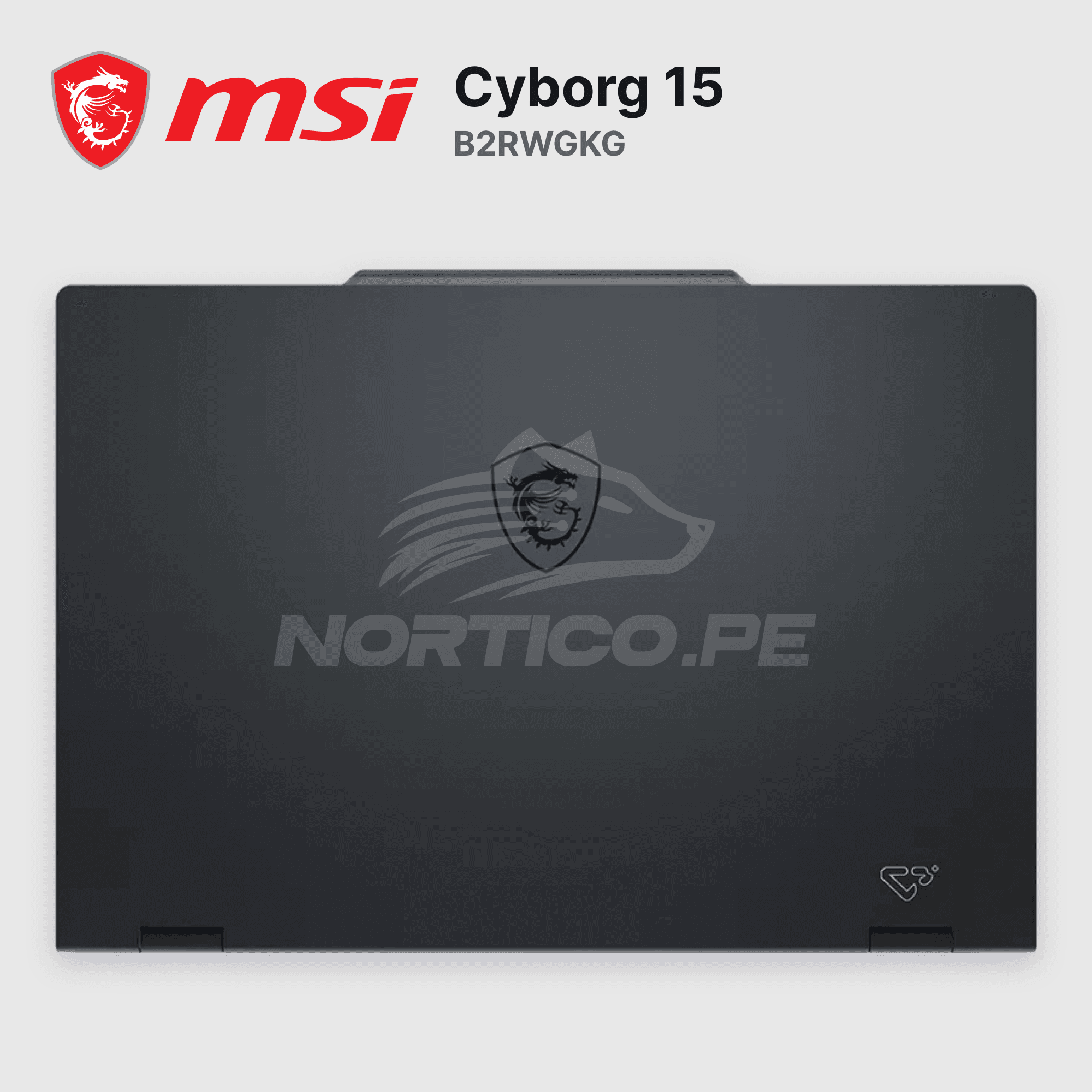 Laptop MSI Cyborg 15 B2RWGKG Core 7-240H 16GB 1TB SSD RTX 5070 15.6" (9S7-15Q342-409) 3