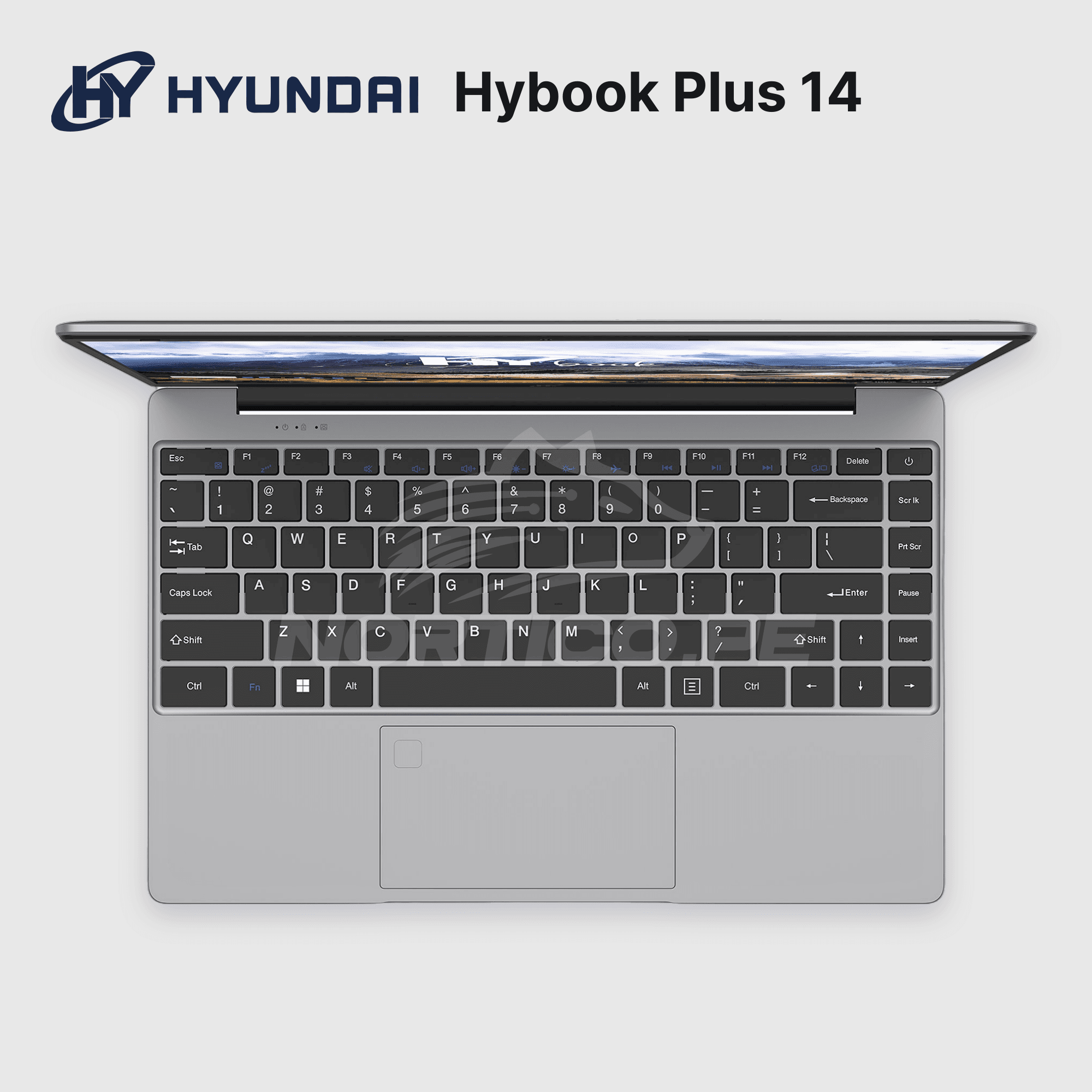 Laptop Hyundai Hybook Plus 14 Celeron N4020 4GB 128GB eMMC 14" (HT14CC1C46SG) 4