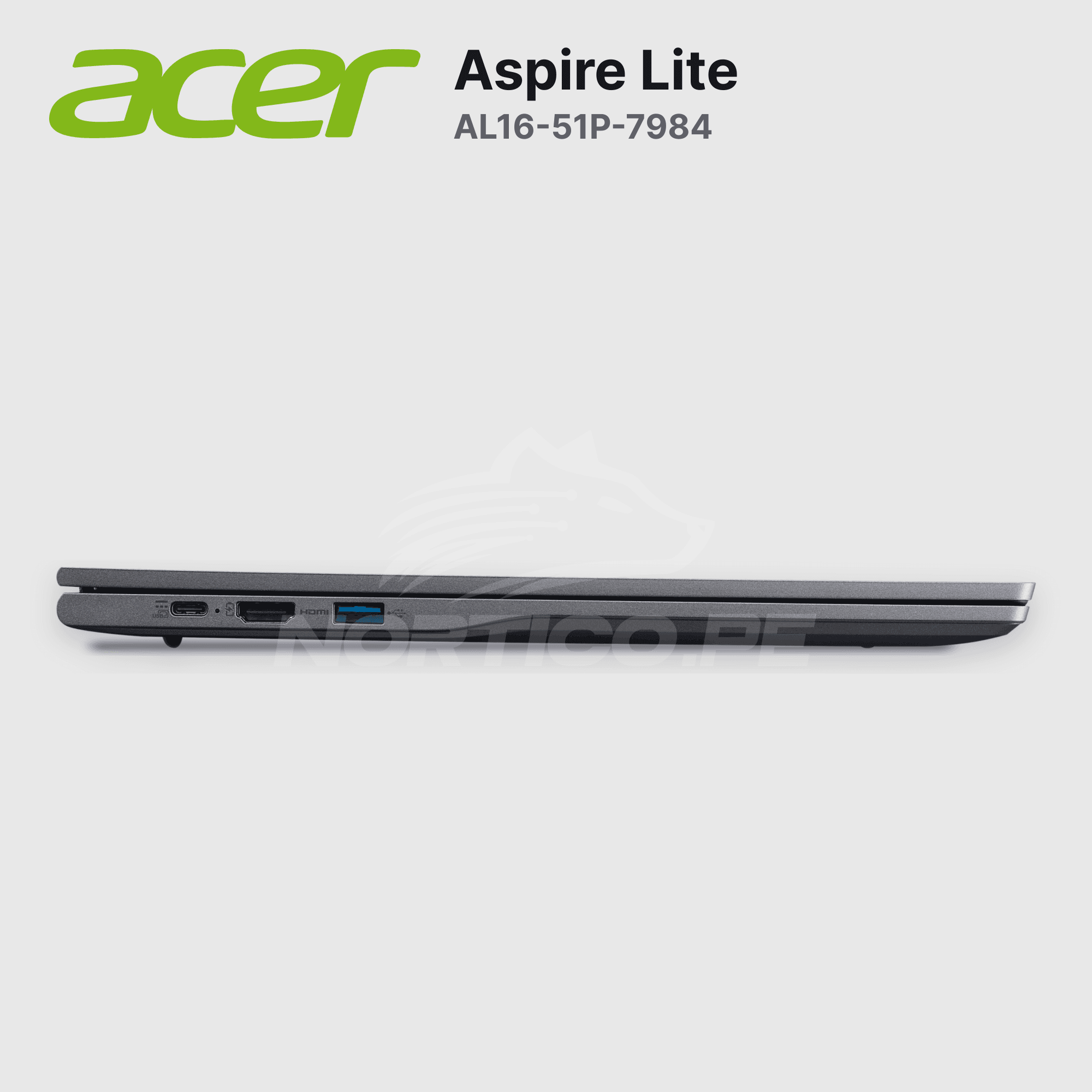 Laptop Acer Aspire Lite AL16-51P-7984 Core I7-1255U 16GB 512GB SSD 16" (NX.KX0AL.006) 9