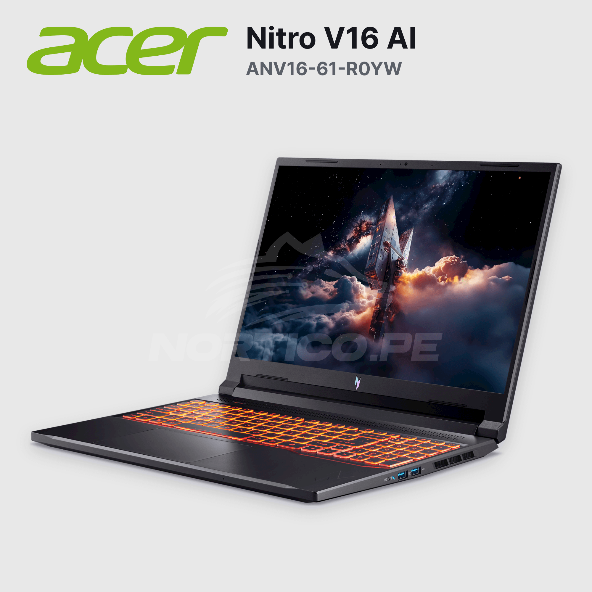 Laptop Acer Nitro V16 AI ANV16-61-R0YW Ryzen 7-350 16GB 1TB SSD RTX 5060 16" (NH.U25AA.001) 4