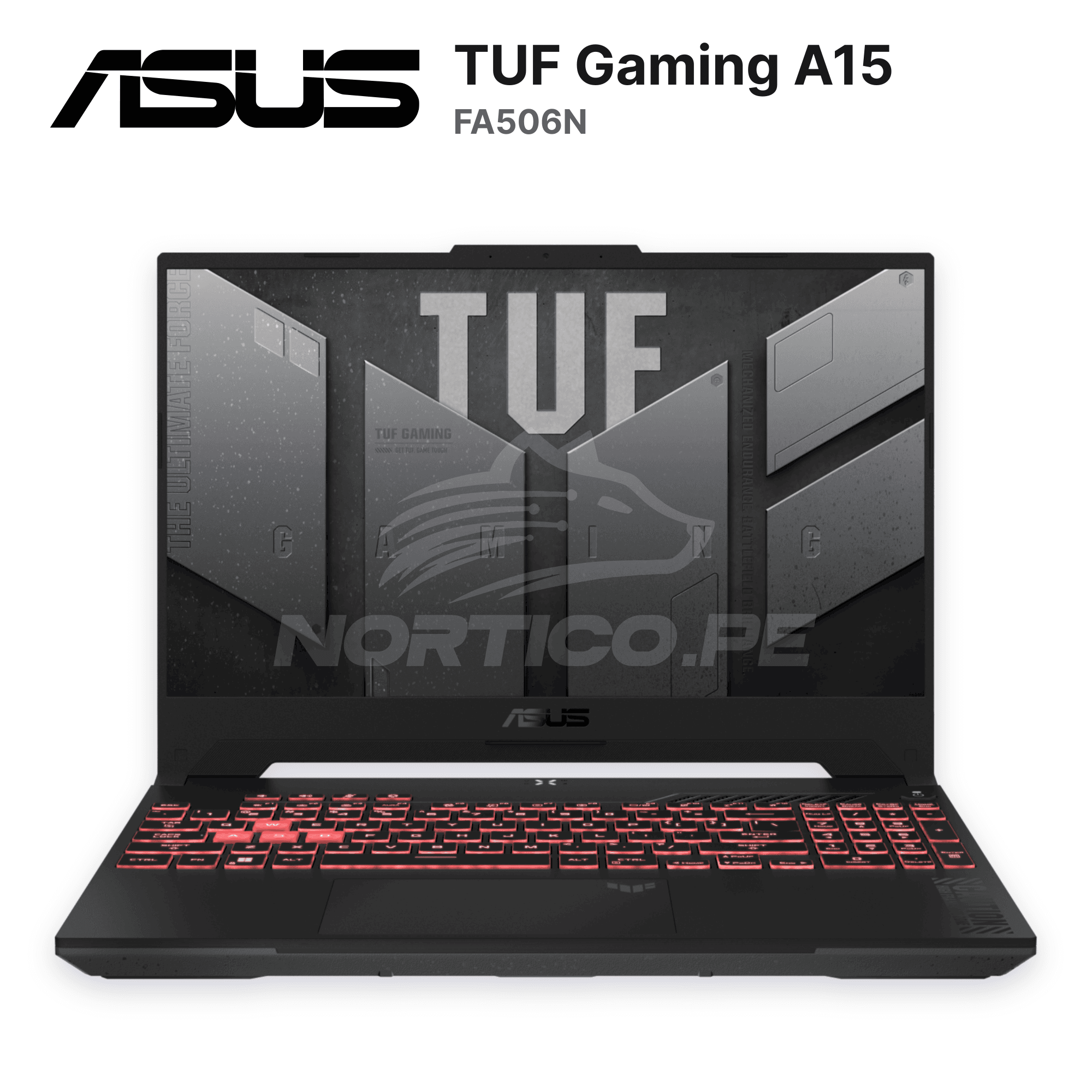 Laptop ASUS TUF Gaming A15 FA506N Ryzen 7-170 8GB 512GB SSD RTX 3050 15.6" (90NR0QE7-M000D0) 2