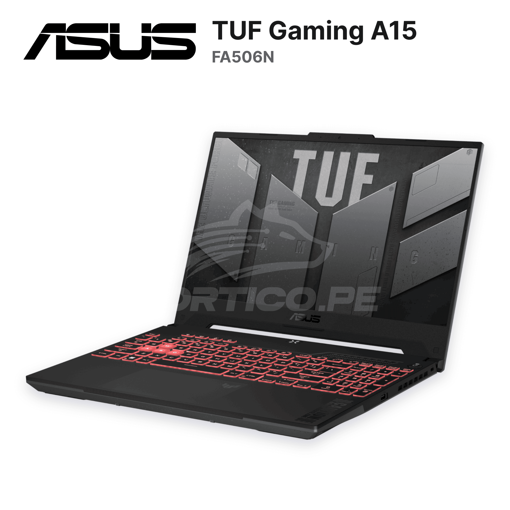 Laptop ASUS TUF Gaming A15 FA506N Ryzen 7-170 8GB 512GB SSD RTX 3050 15.6" (90NR0QE7-M000D0) 4