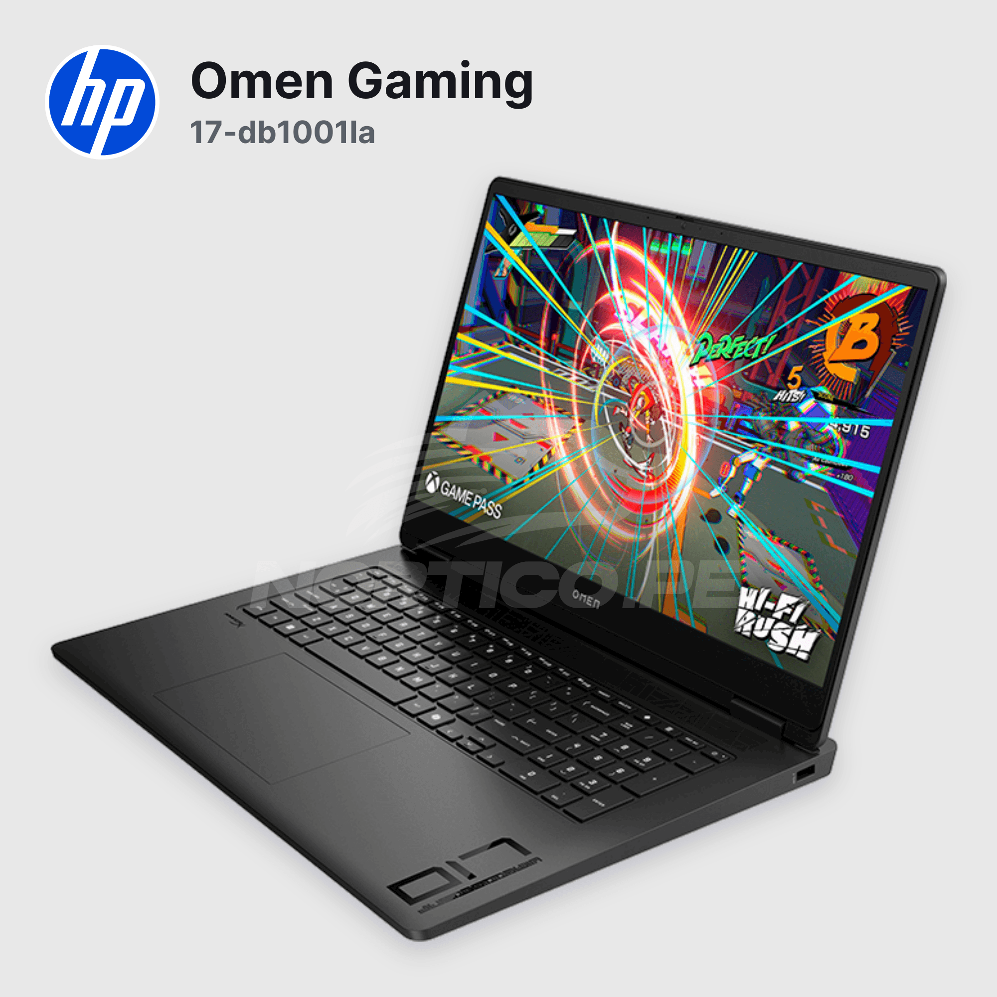 Laptop HP Omen Gaming 17-db1001la Ryzen AI 7 350 16GB 1TB SSD RTX 5050 17.3" (CW4E3LA#ABM) 3