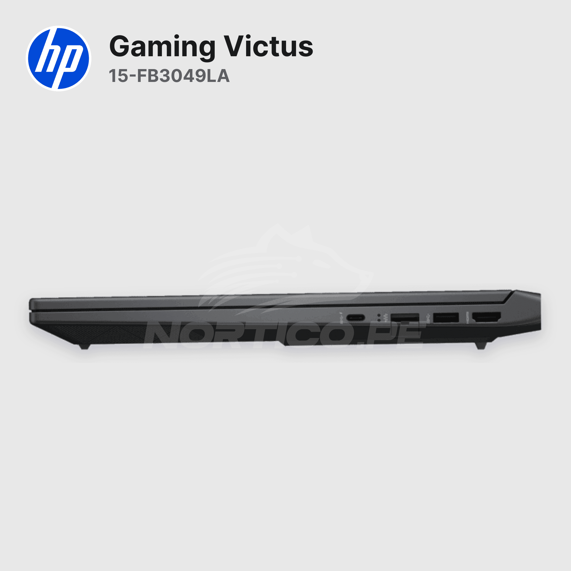 Laptop HP Gaming Victus 15-FB3049LA Ryzen 7-7445HS 8GB 512GB SSD RTX 4050 15.6" (D53P1LA#ABM) 6