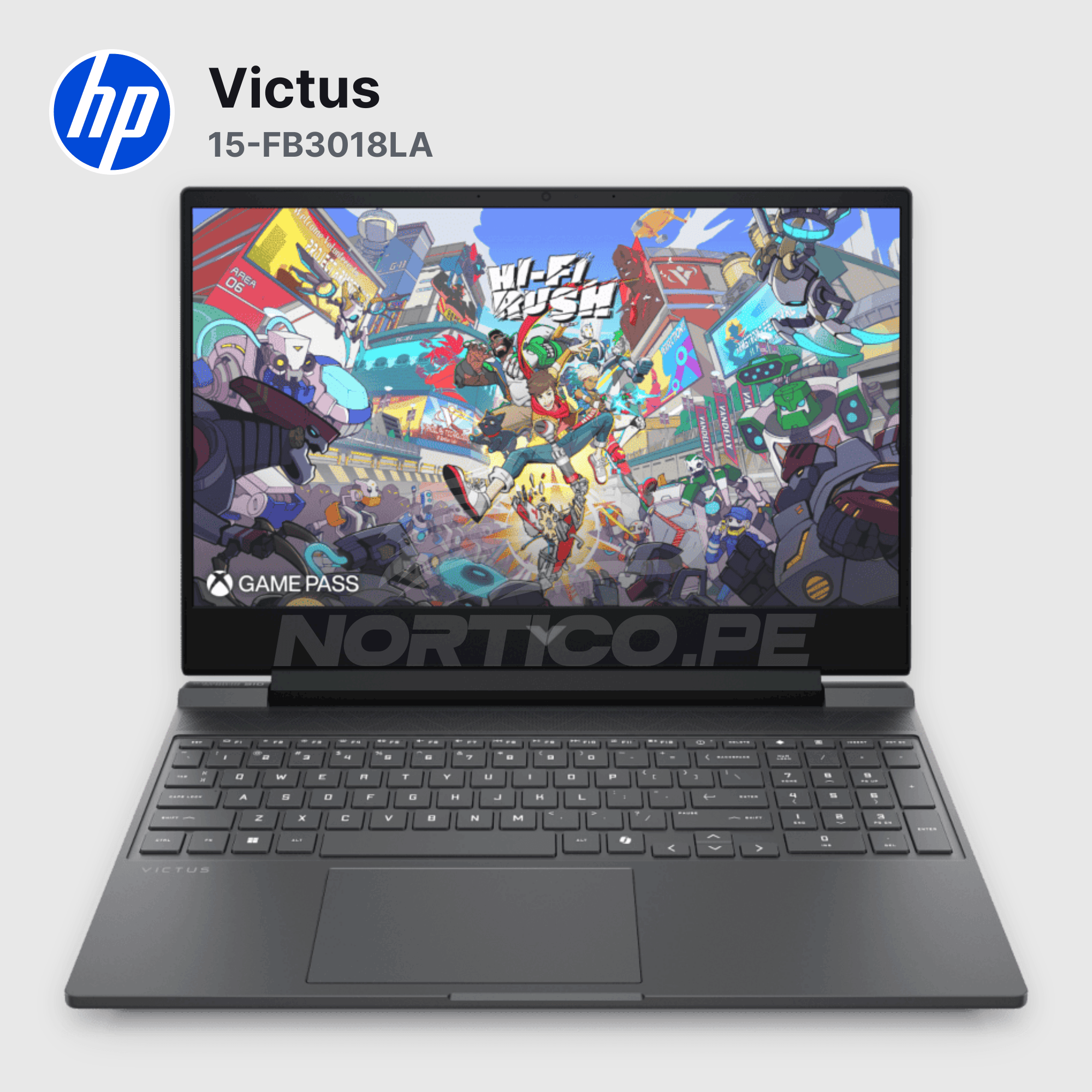 Laptop HP Victus 15-FB3018LA Ryzen 7-7445HS 8GB 512GB SSD RTX 3050 15.6" (BT4F5LA#ABM) 5
