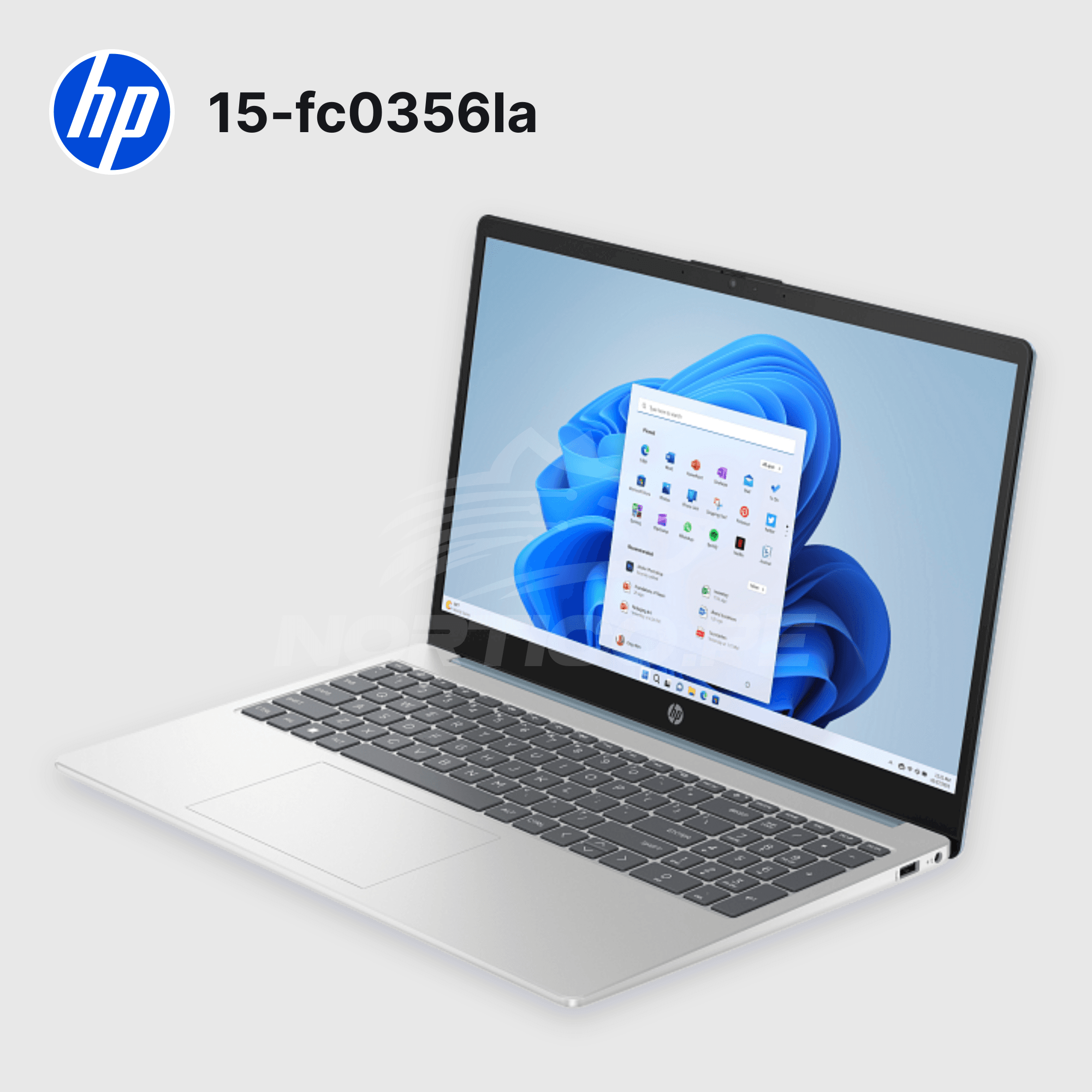 Laptop HP 15-fc0356la Ryzen 5-7530U 16GB 512GB SSD 15.6" (D6ZS8LA#ABM) 3