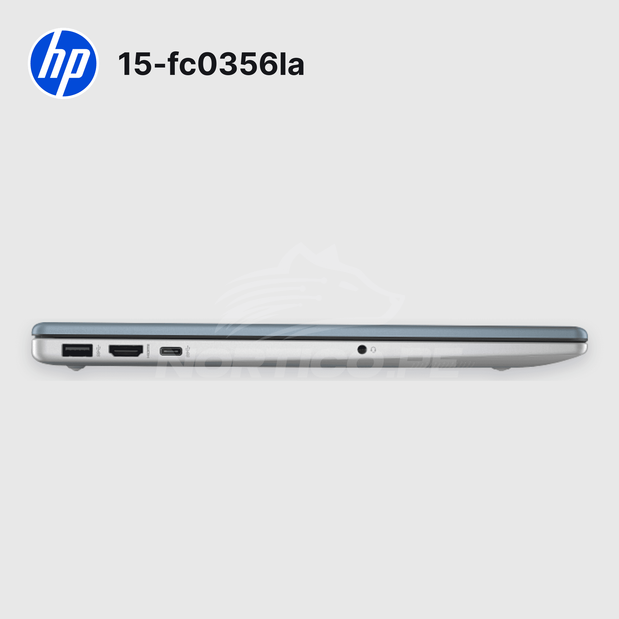 Laptop HP 15-fc0356la Ryzen 5-7530U 16GB 512GB SSD 15.6" (D6ZS8LA#ABM) 5