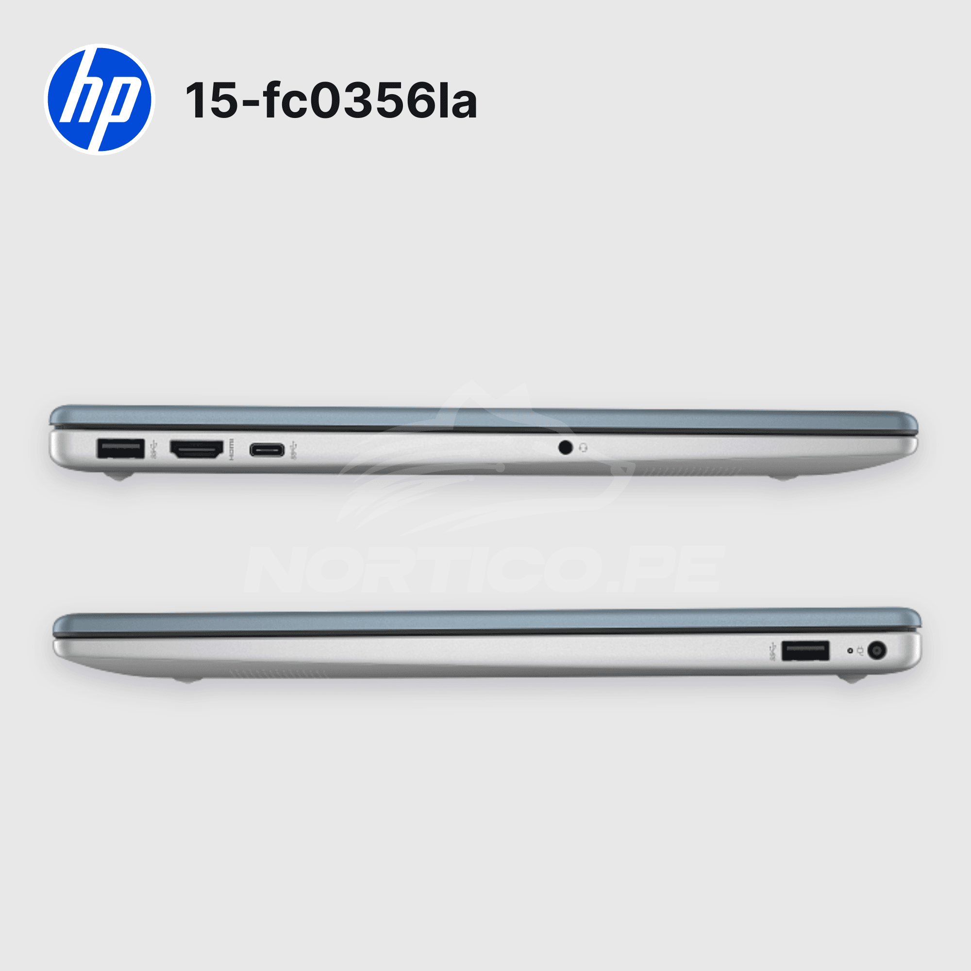 Laptop HP 15-fc0356la Ryzen 5-7530U 16GB 512GB SSD 15.6" (D6ZS8LA#ABM) 6