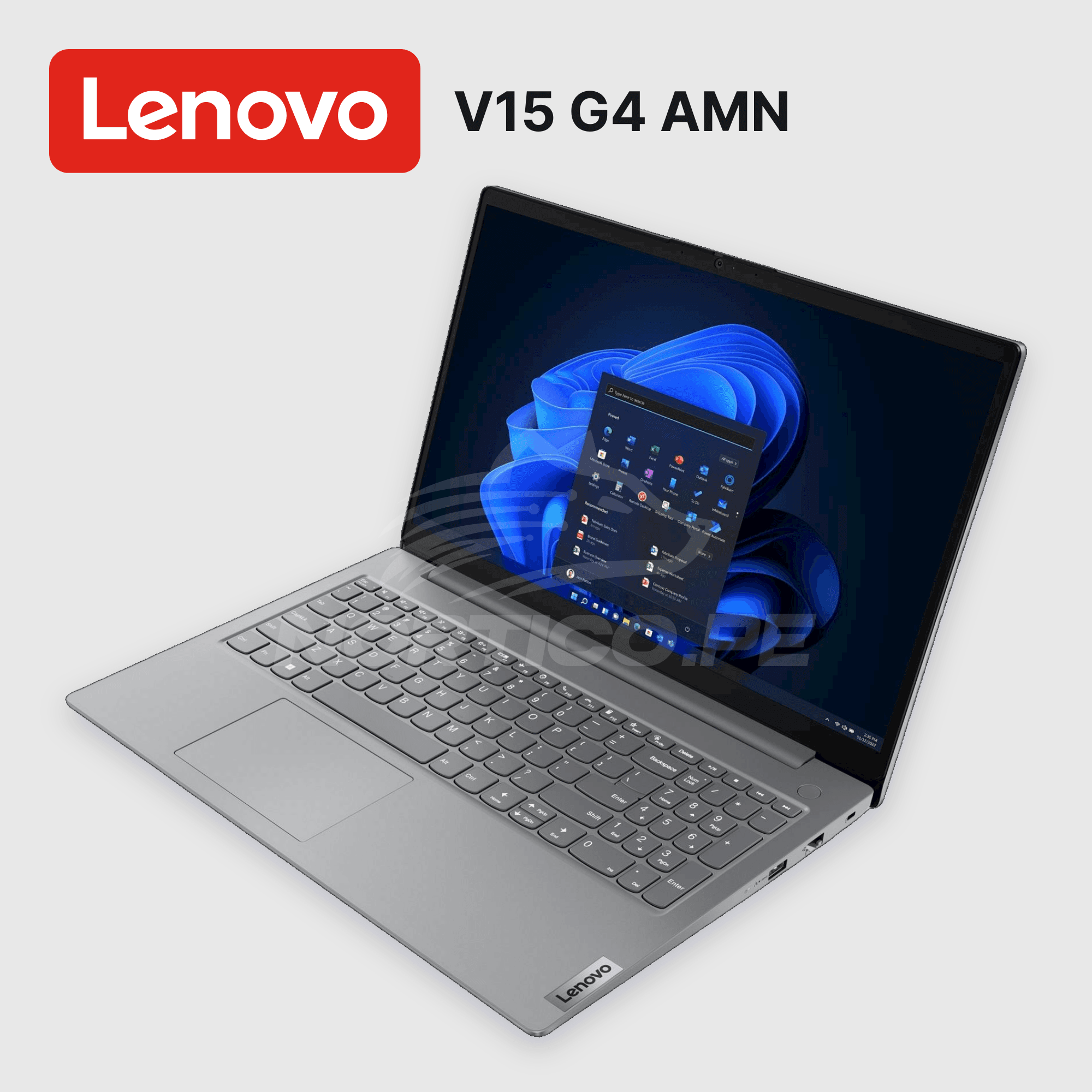 Laptop Lenovo V15 G4 AMN Ryzen 3-7320U 8GB 256GB SSD 15.6" (82YU00X4LM) 3