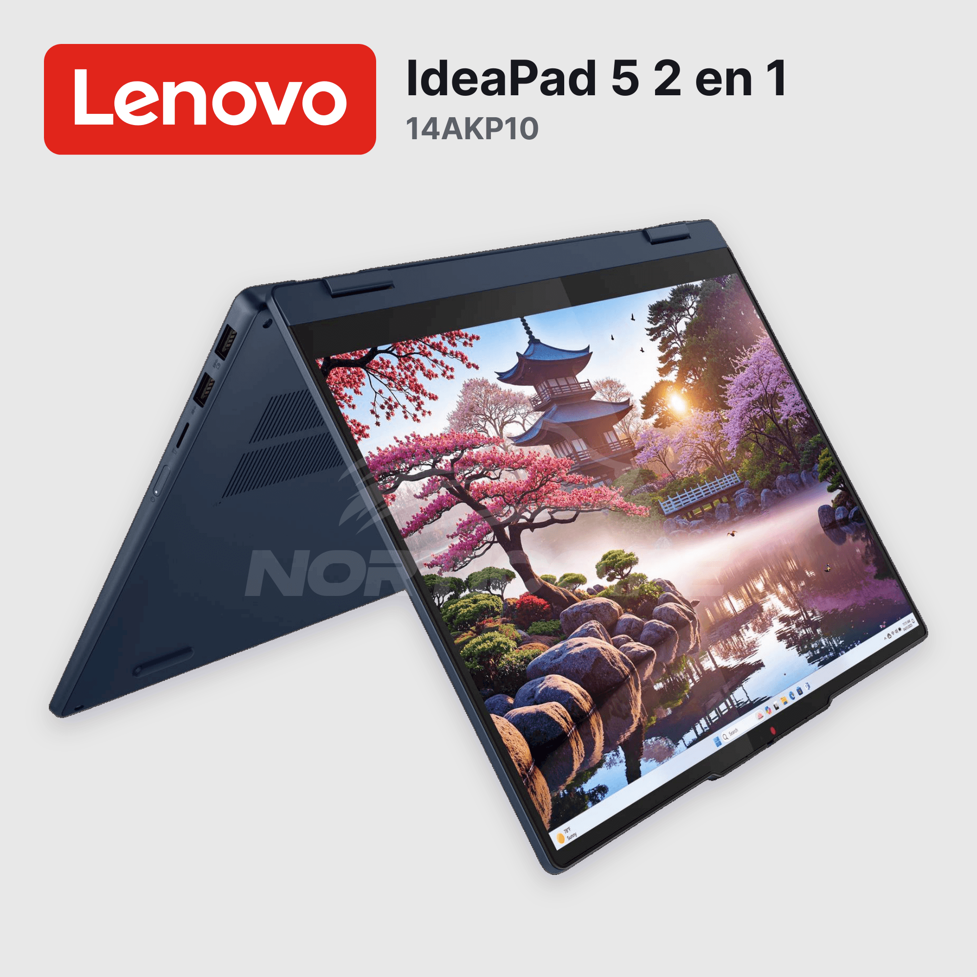 Laptop Lenovo IdeaPad 5 2 en 1 14AKP10 Ryzen AI 7 350 16GB 1TB SSD 14" (83KT001YUS) 2