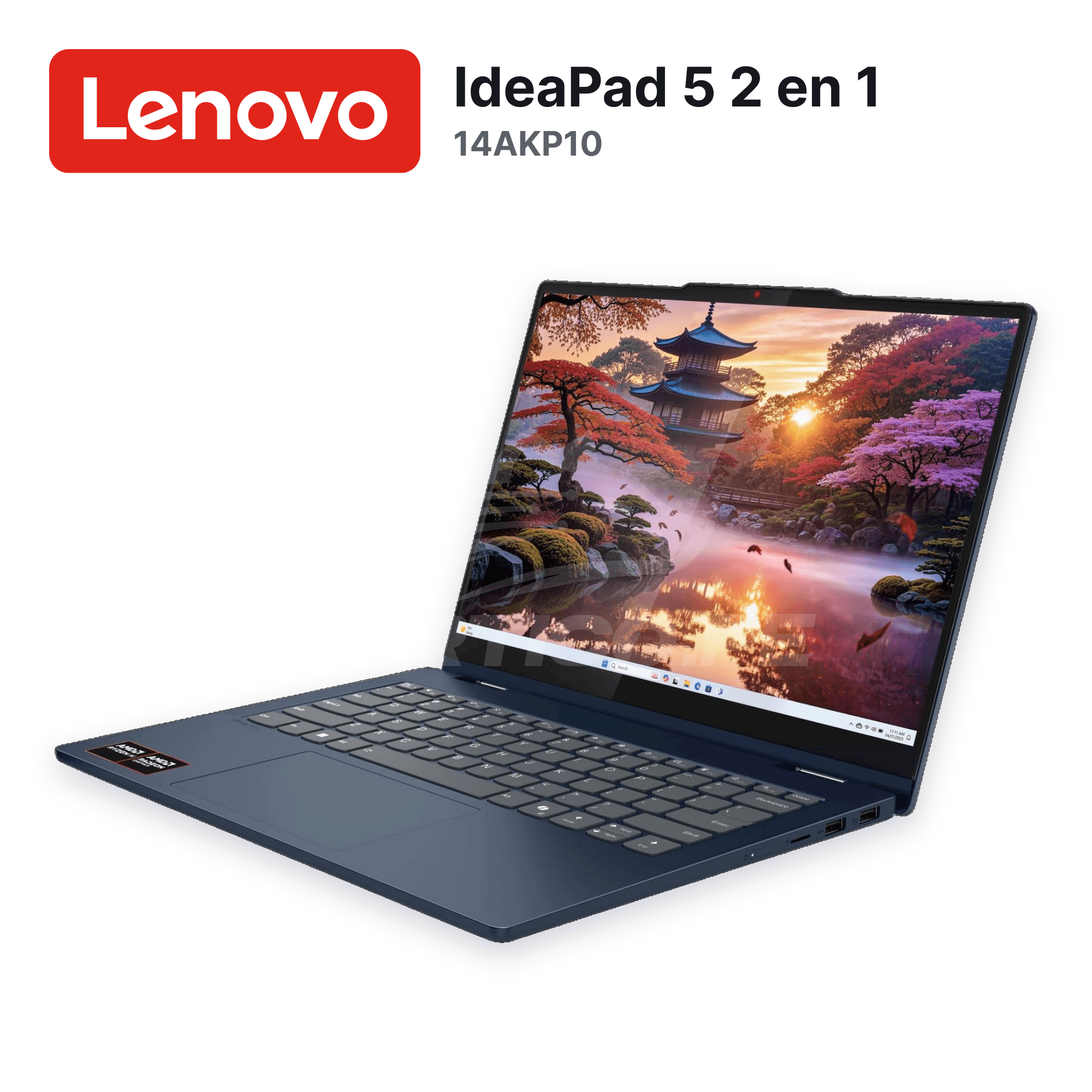 Laptop Lenovo IdeaPad 5 2 en 1 14AKP10 Ryzen AI 7 350 16GB 1TB SSD 14" (83KT001YUS) 3