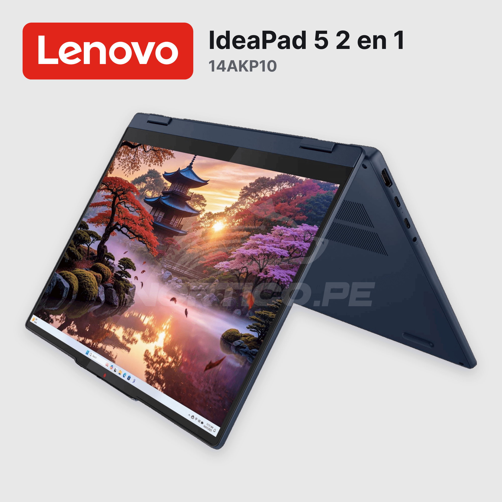 Laptop Lenovo IdeaPad 5 2 en 1 14AKP10 Ryzen AI 7 350 16GB 1TB SSD 14" (83KT001YUS) 6