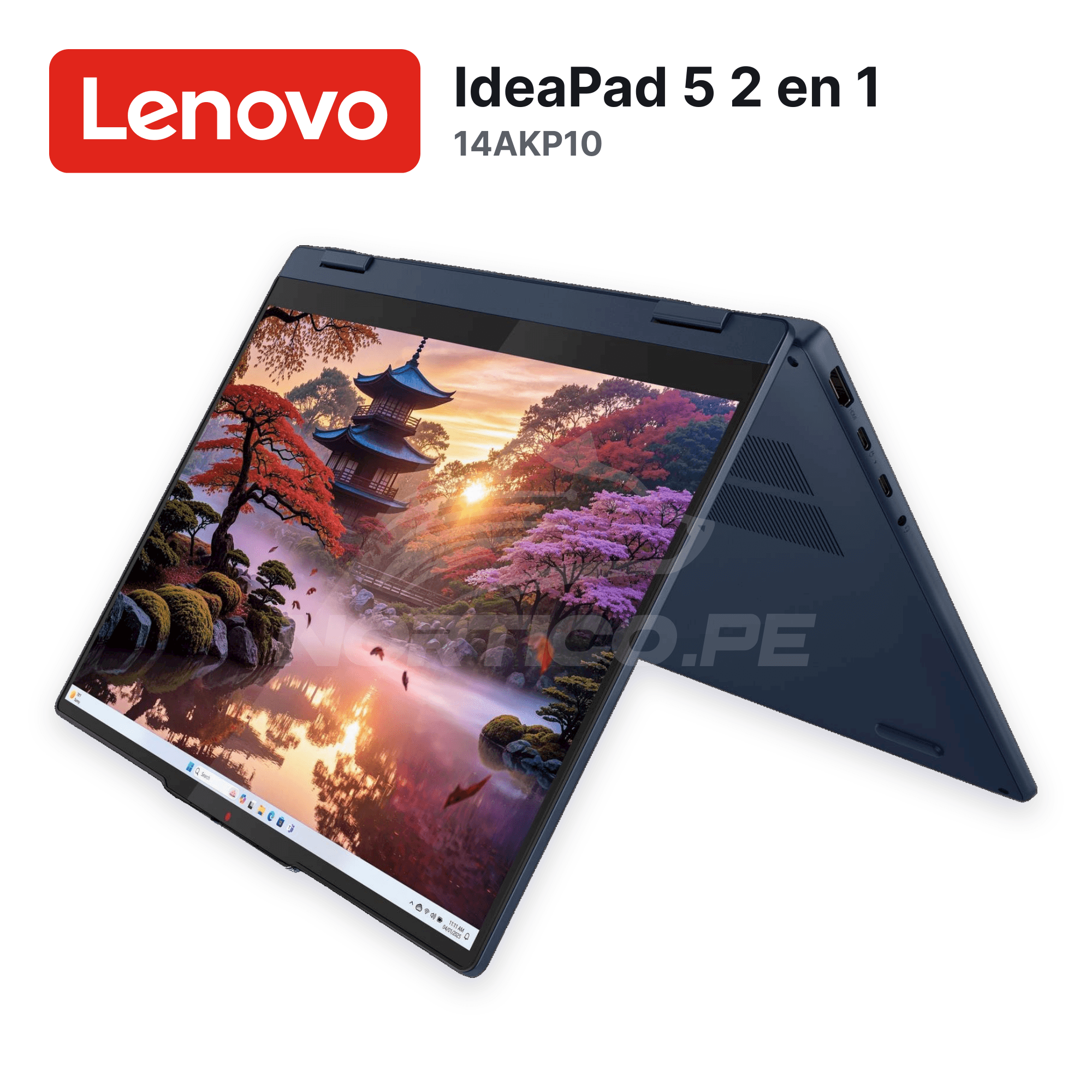 Laptop Lenovo IdeaPad 5 2 en 1 14AKP10 Ryzen AI 7 350 16GB 1TB SSD 14" (83KT001YUS) 6