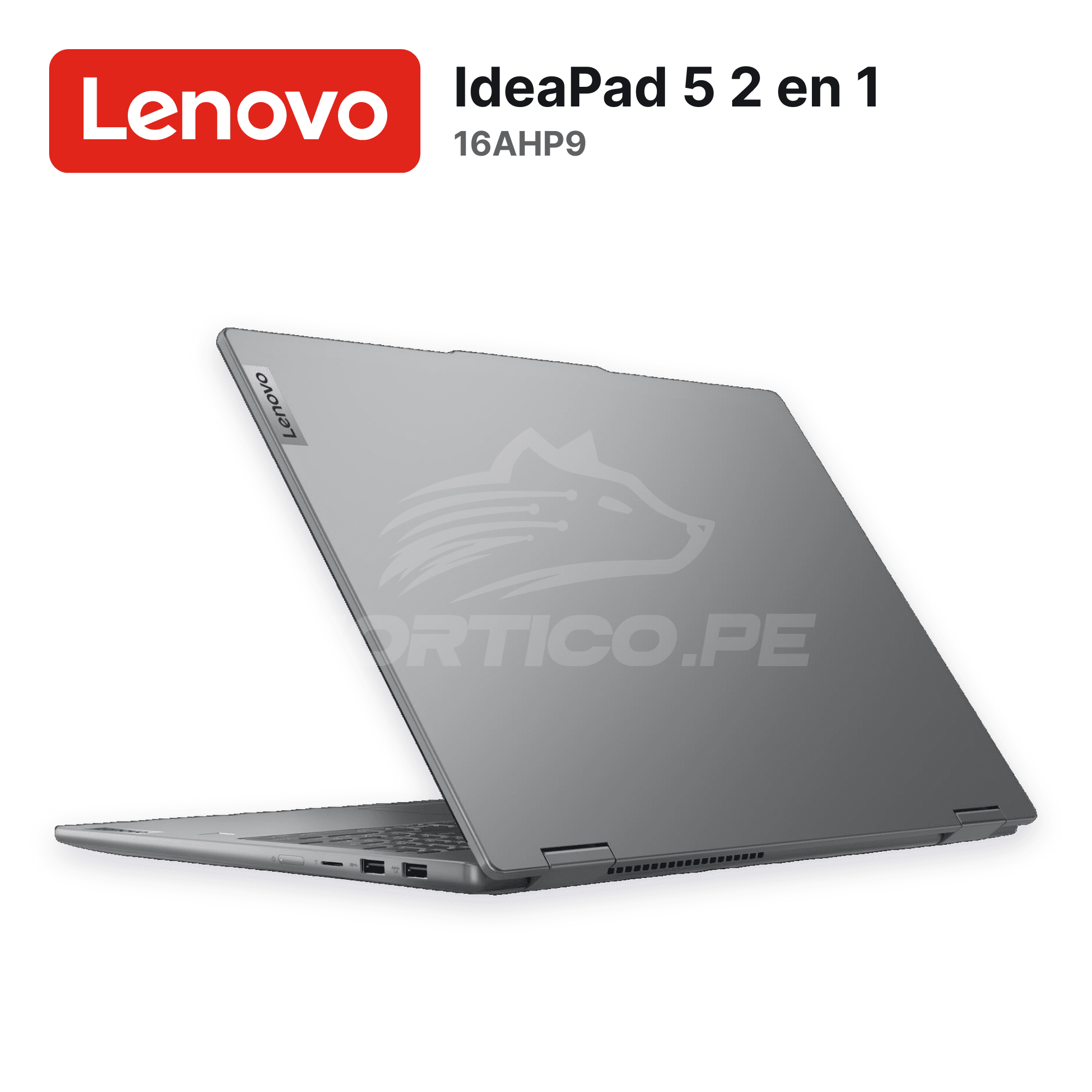 Laptop Lenovo IdeaPad 5 2 en 1 16AHP9 Ryzen 7-8845HS 16GB 1TB SSD 16" (83DS0056US) 3