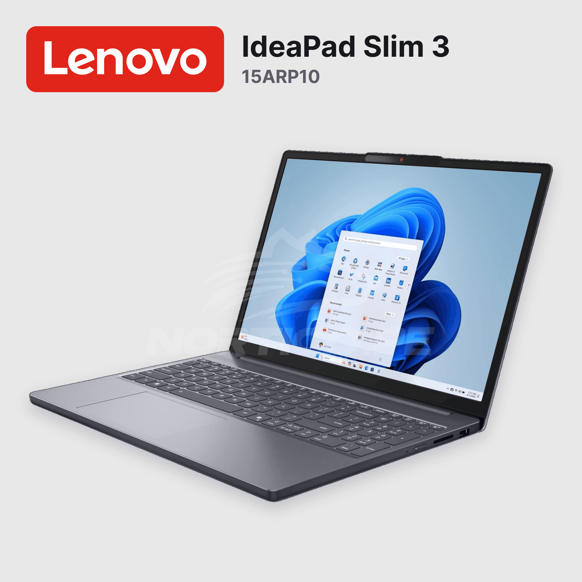 Laptop Lenovo IdeaPad Slim 3 15ARP10 Ryzen 7-170 16GB 512GB SSD 15.3" (83K700TUUS) 7