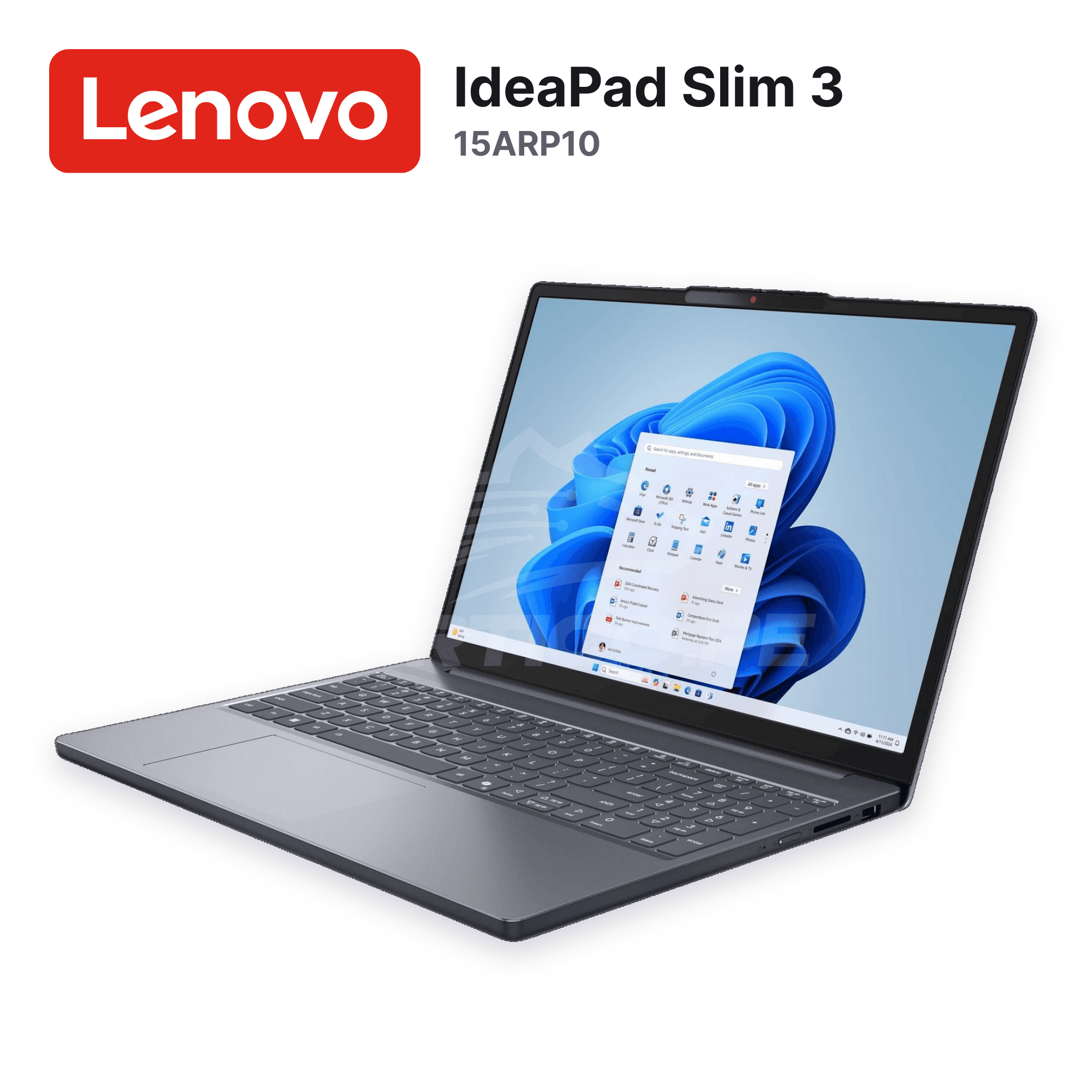 Laptop Lenovo IdeaPad Slim 3 15ARP10 Ryzen 7-170 16GB 512GB SSD 15.3" (83K700TUUS) 7