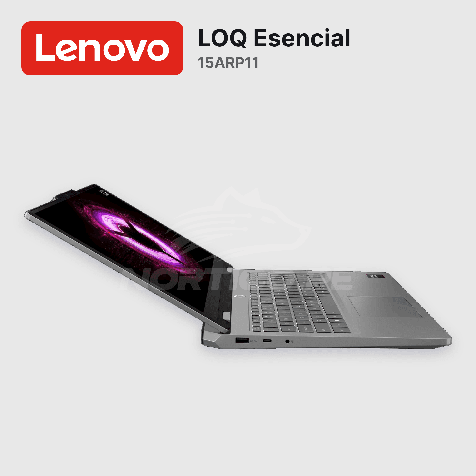 Laptop Lenovo LOQ Esencial 15ARP11 Ryzen 7-170 16GB 512GB SSD RTX 5050 15.6" (83VA001PUS) 7