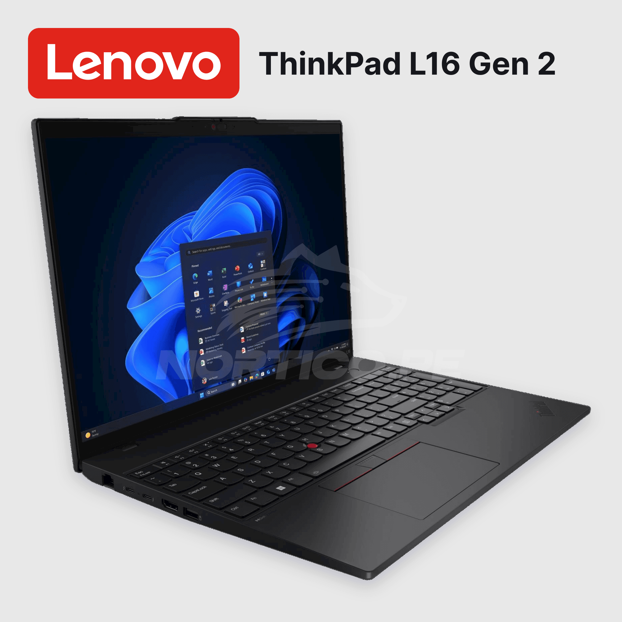 Laptop Lenovo ThinkPad L16 Gen 2 Ryzen 7-250 16GB 512GB SSD 16" (21SC001DLM) 5