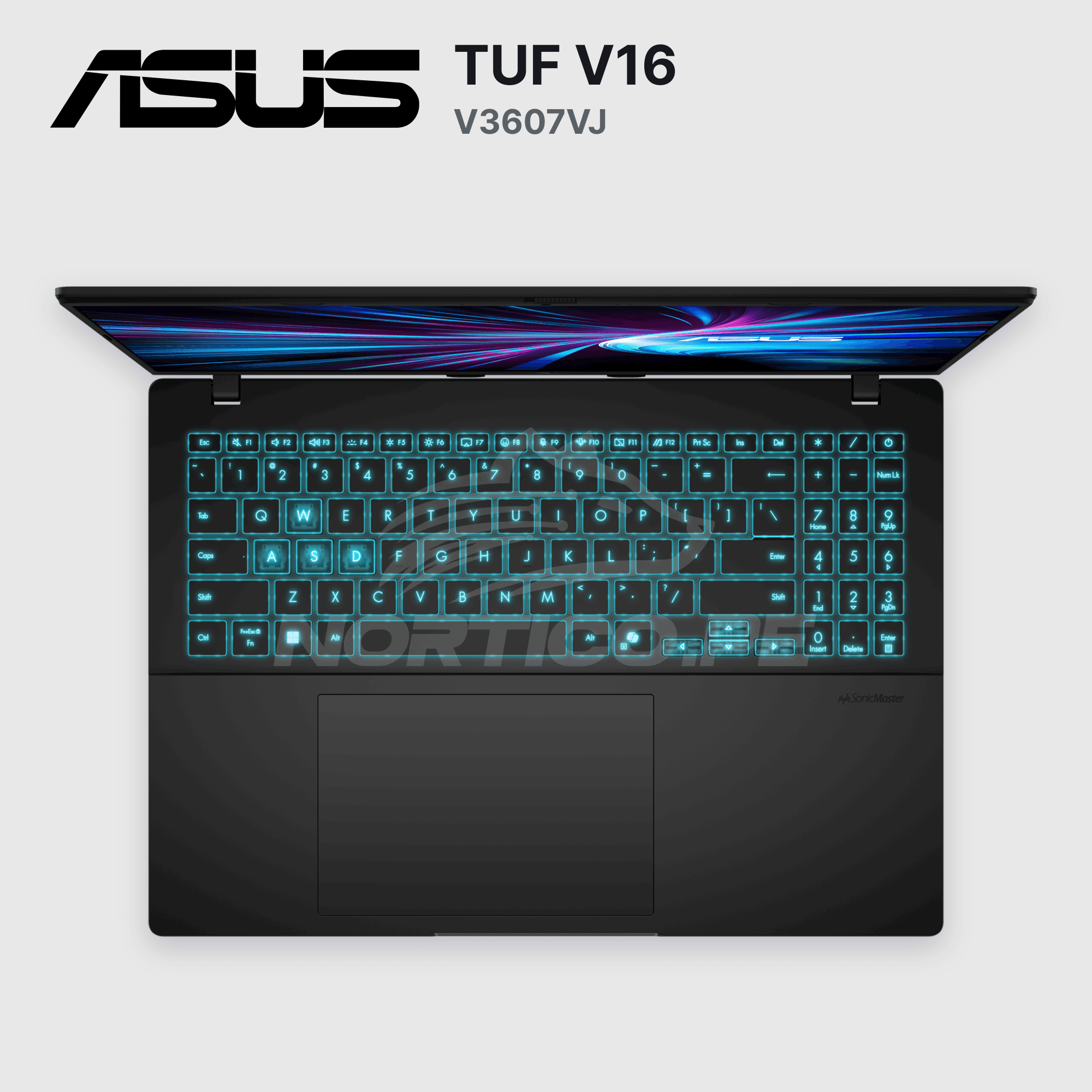Laptop ASUS TUF V16 V3607VJ Core 5-210H 8GB 512GB SSD RTX 3050 16" (90NB15V1-M00CE0) 4