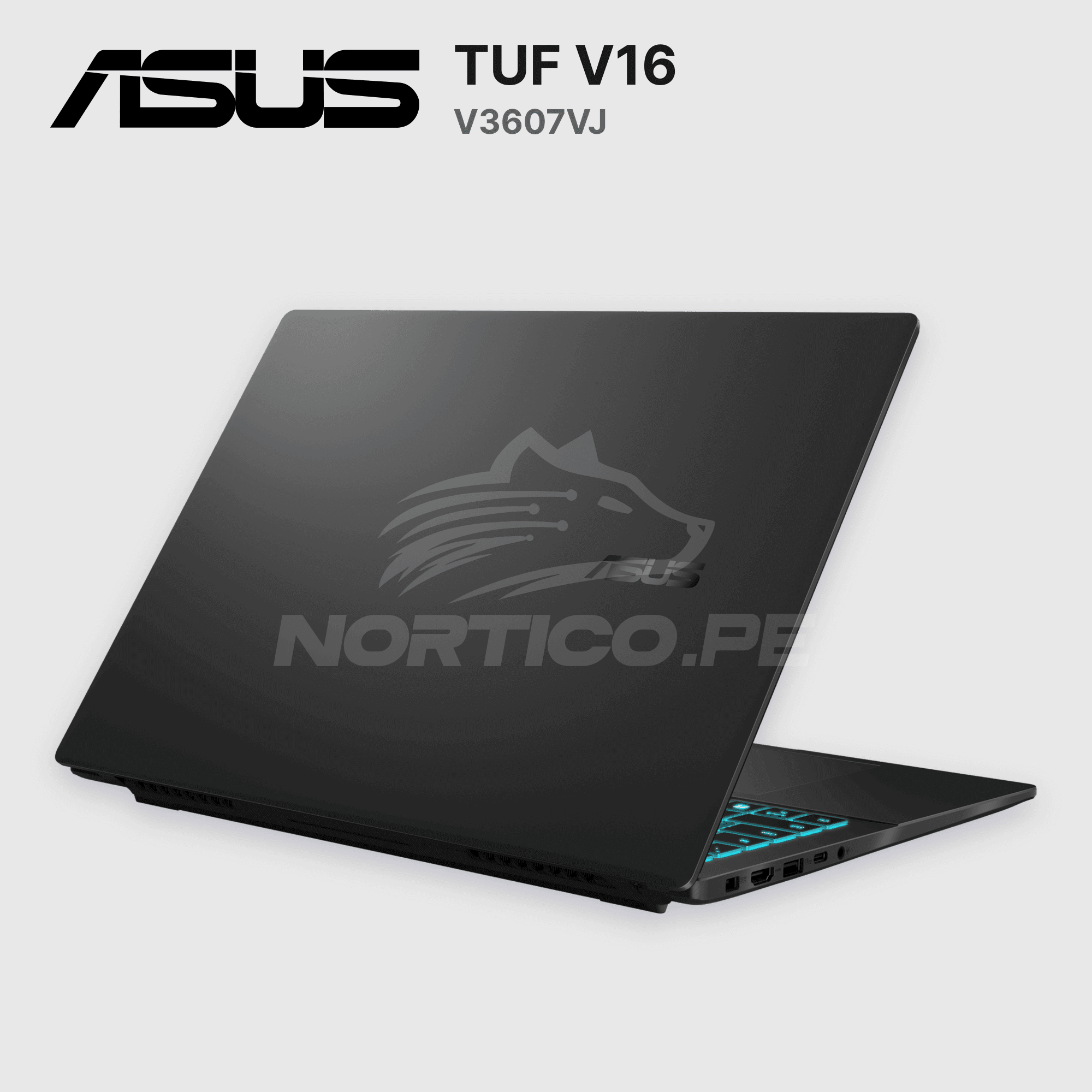Laptop ASUS TUF V16 V3607VJ Core 5-210H 8GB 512GB SSD RTX 3050 16" (90NB15V1-M00CE0) 5