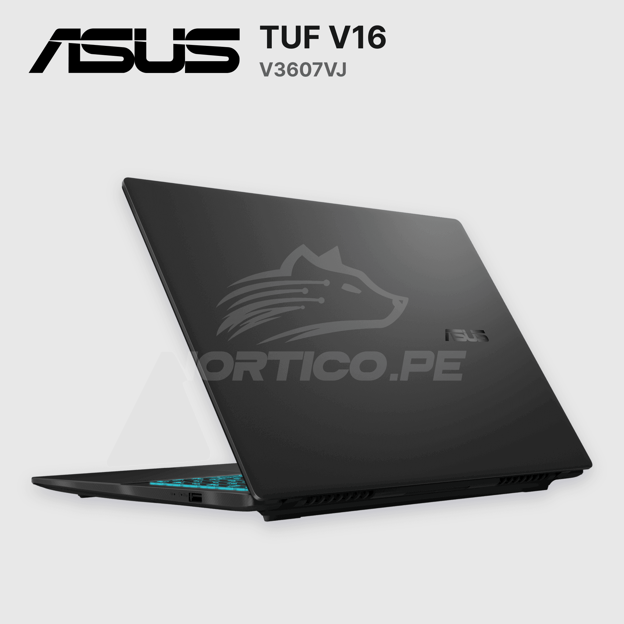 Laptop ASUS TUF V16 V3607VJ Core 5-210H 8GB 512GB SSD RTX 3050 16" (90NB15V1-M00CE0) 6
