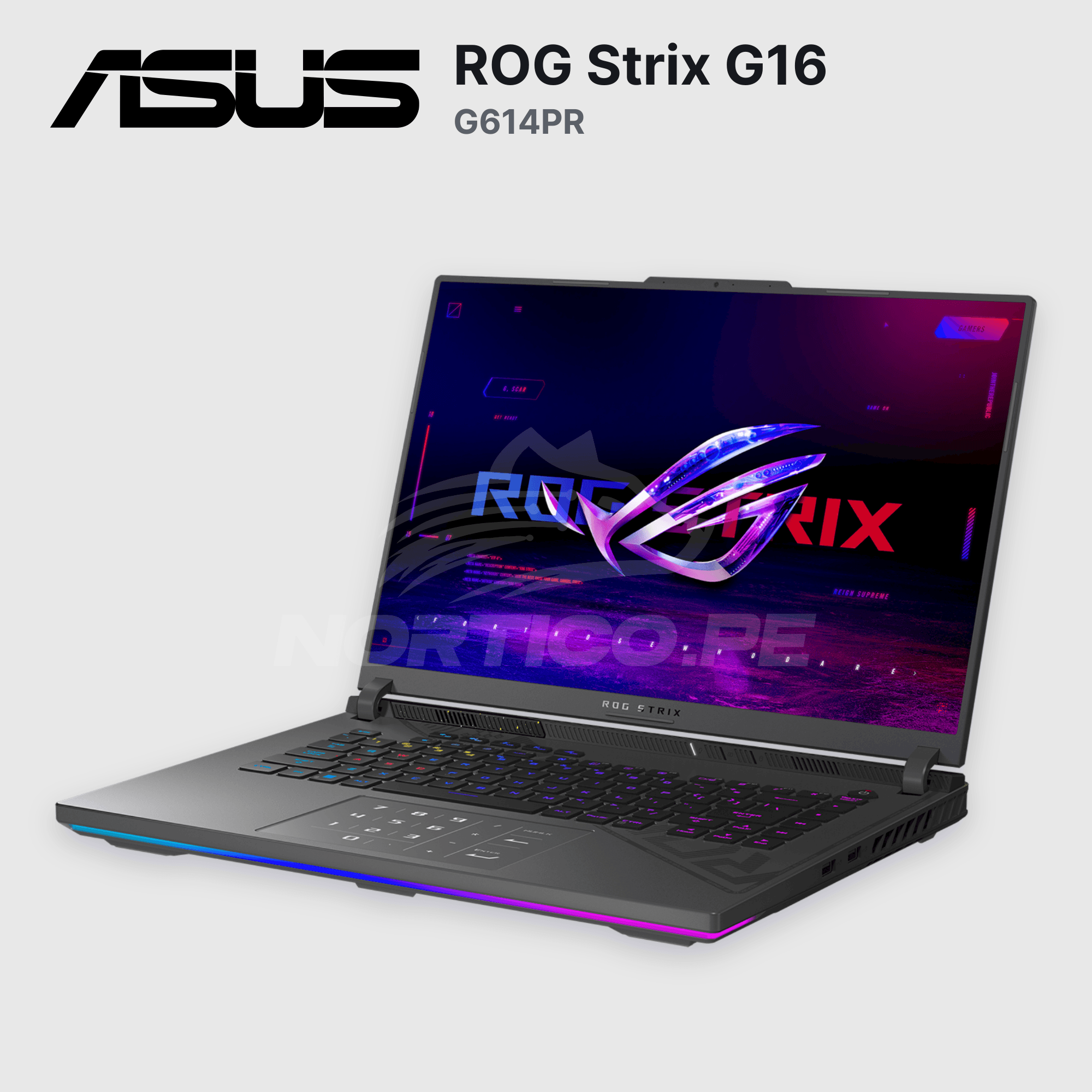 Laptop ASUS ROG Strix G16 G614PR Ryzen 9-8940HX 16GB 1TB SSD RTX 5070 Ti 16" (90NR0NJ7-M002W0) 4