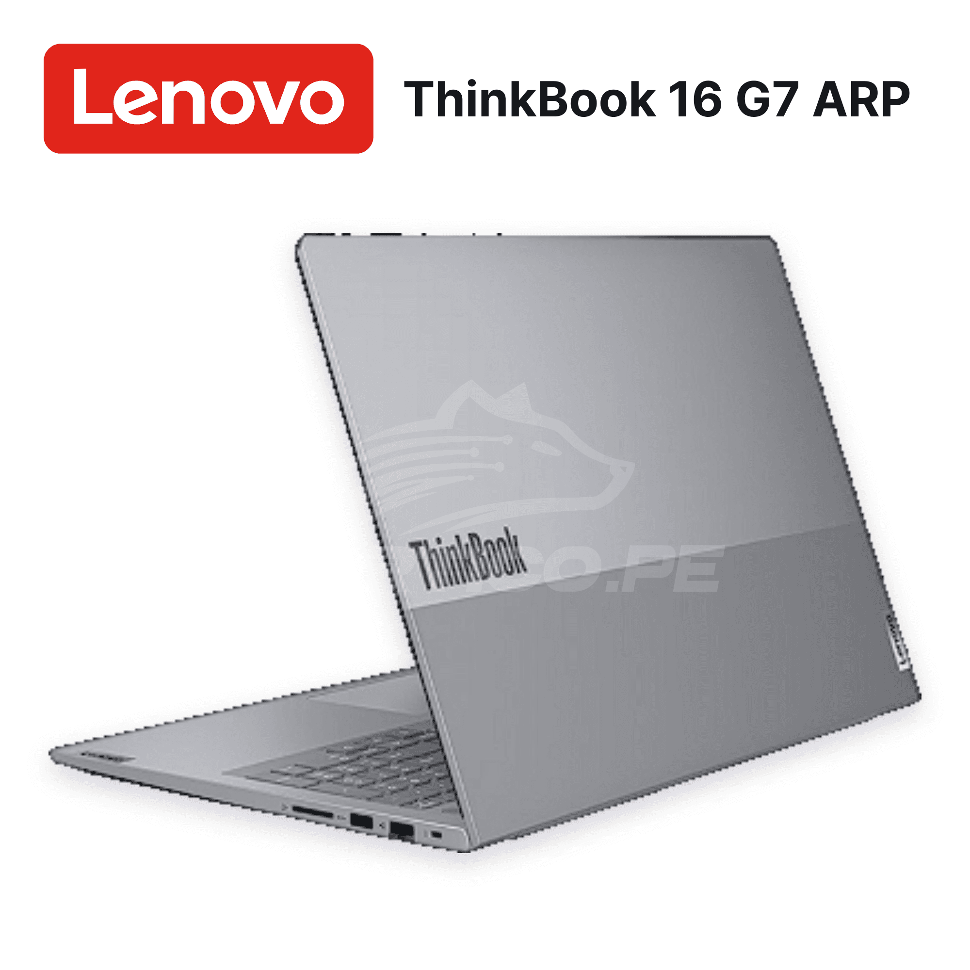 Laptop Lenovo ThinkBook 16 G7 ARP Ryzen 5-7535HS 8GB 512GB SSD 16" (21MW006HCL) 4