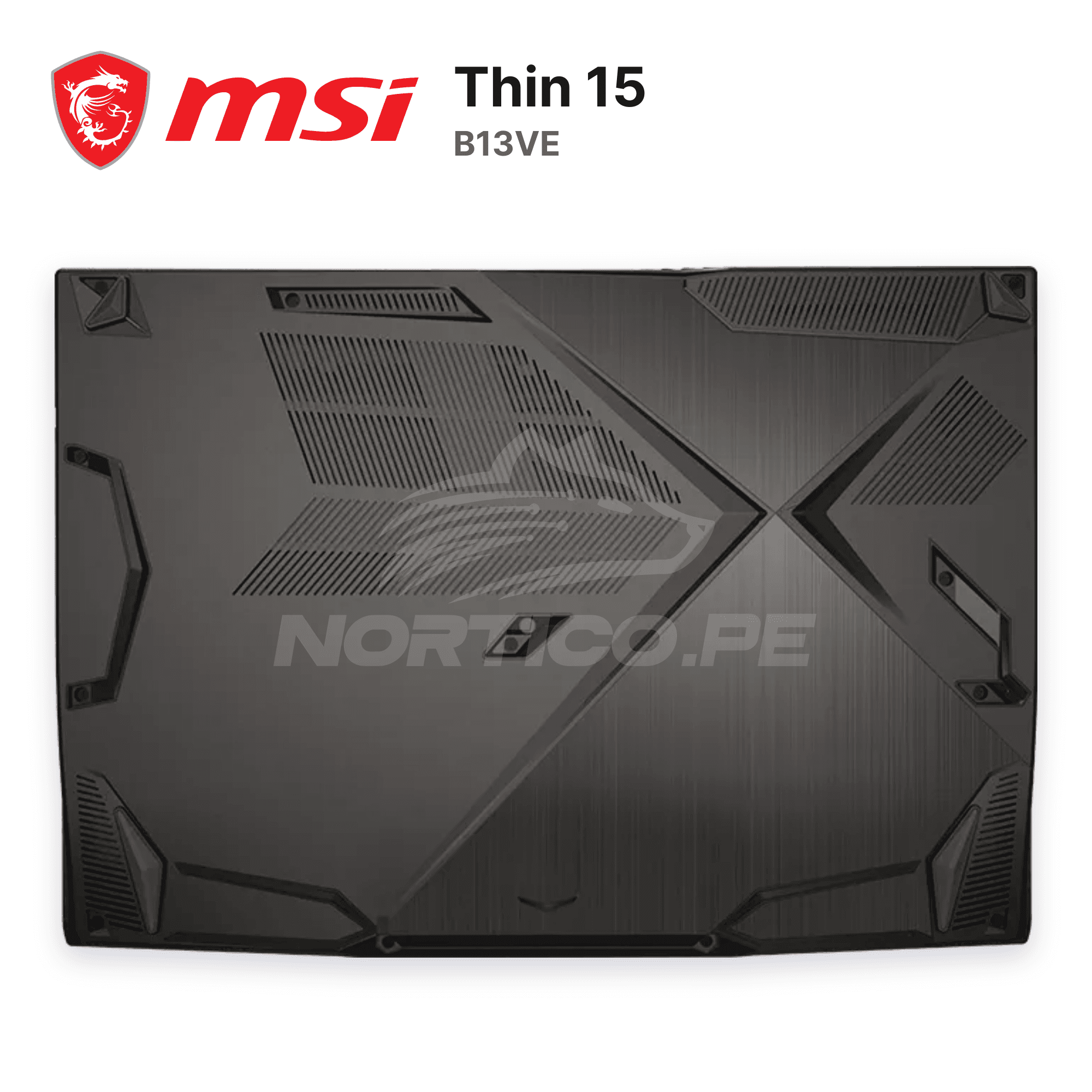 Laptop MSI Thin 15 B13VE Core I7-13620H 16GB 512GB SSD RTX 4050 15.6" (9S7-16R831-3015) 6