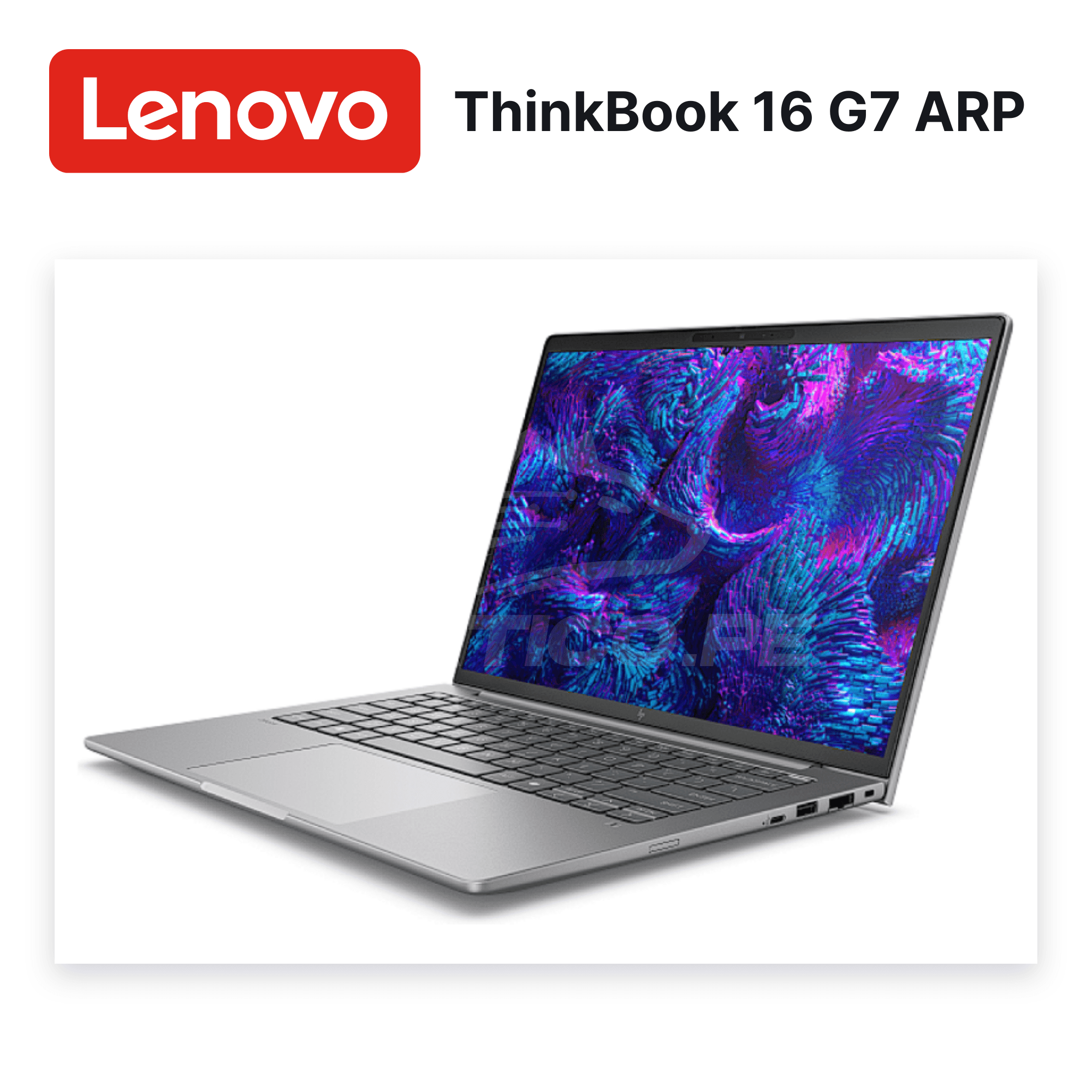 Laptop Lenovo ThinkBook 16 G7 ARP Ryzen 5-7535HS 16GB 512GB SSD 16" (21MW006HCL-RP2) 3