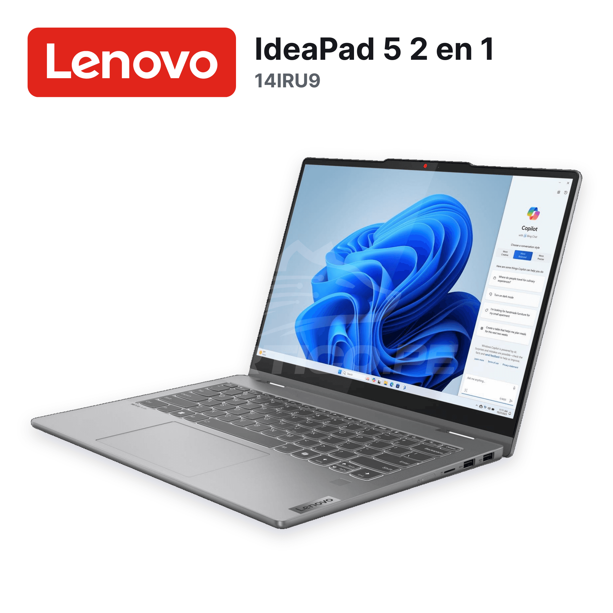 Laptop Lenovo IdeaPad 5 2 en 1 14IRU9 Core 7-150U 16GB 512GB SSD 14" (83DT007ALM) 5