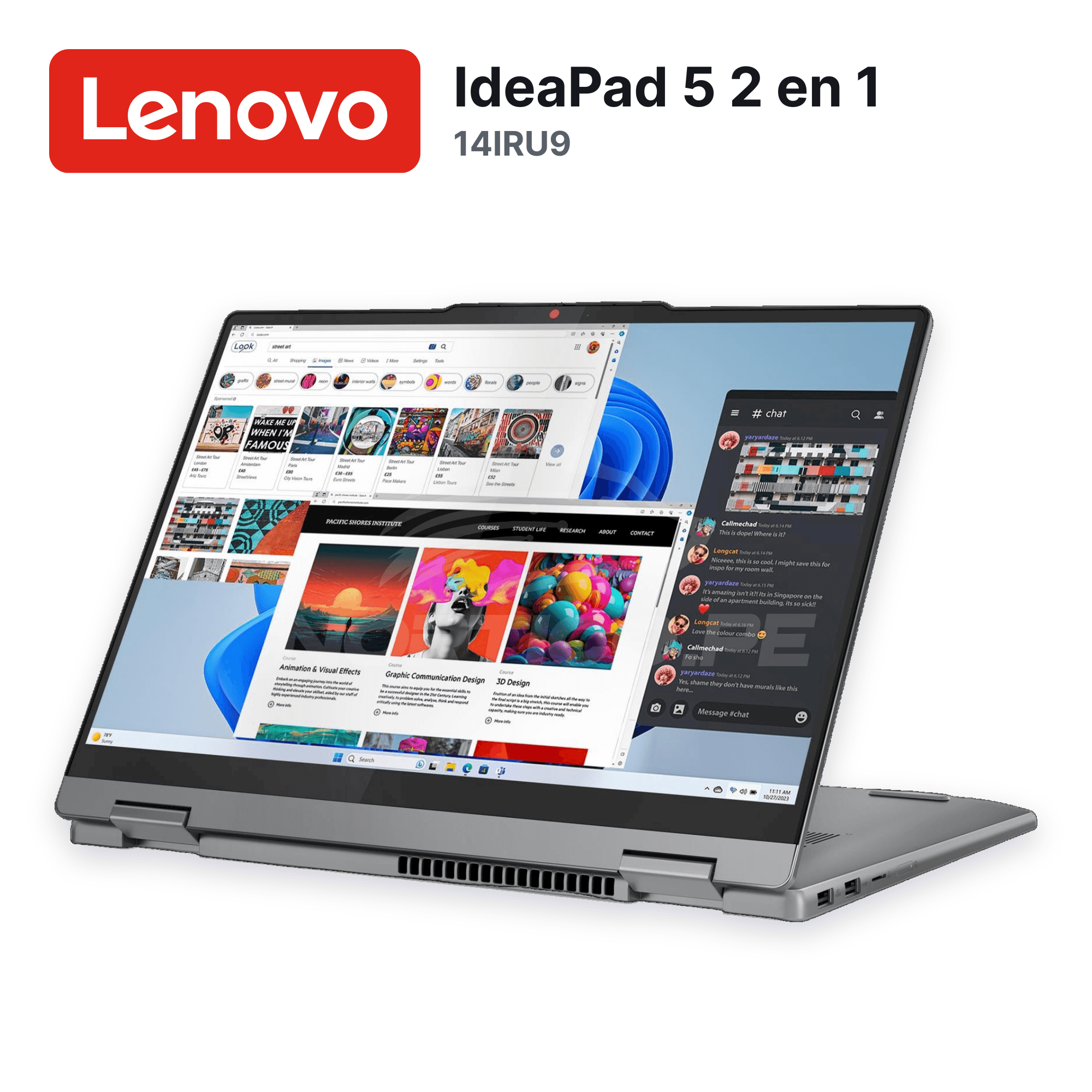 Laptop Lenovo IdeaPad 5 2 en 1 14IRU9 Core 7-150U 16GB 512GB SSD 14" (83DT007ALM) 9