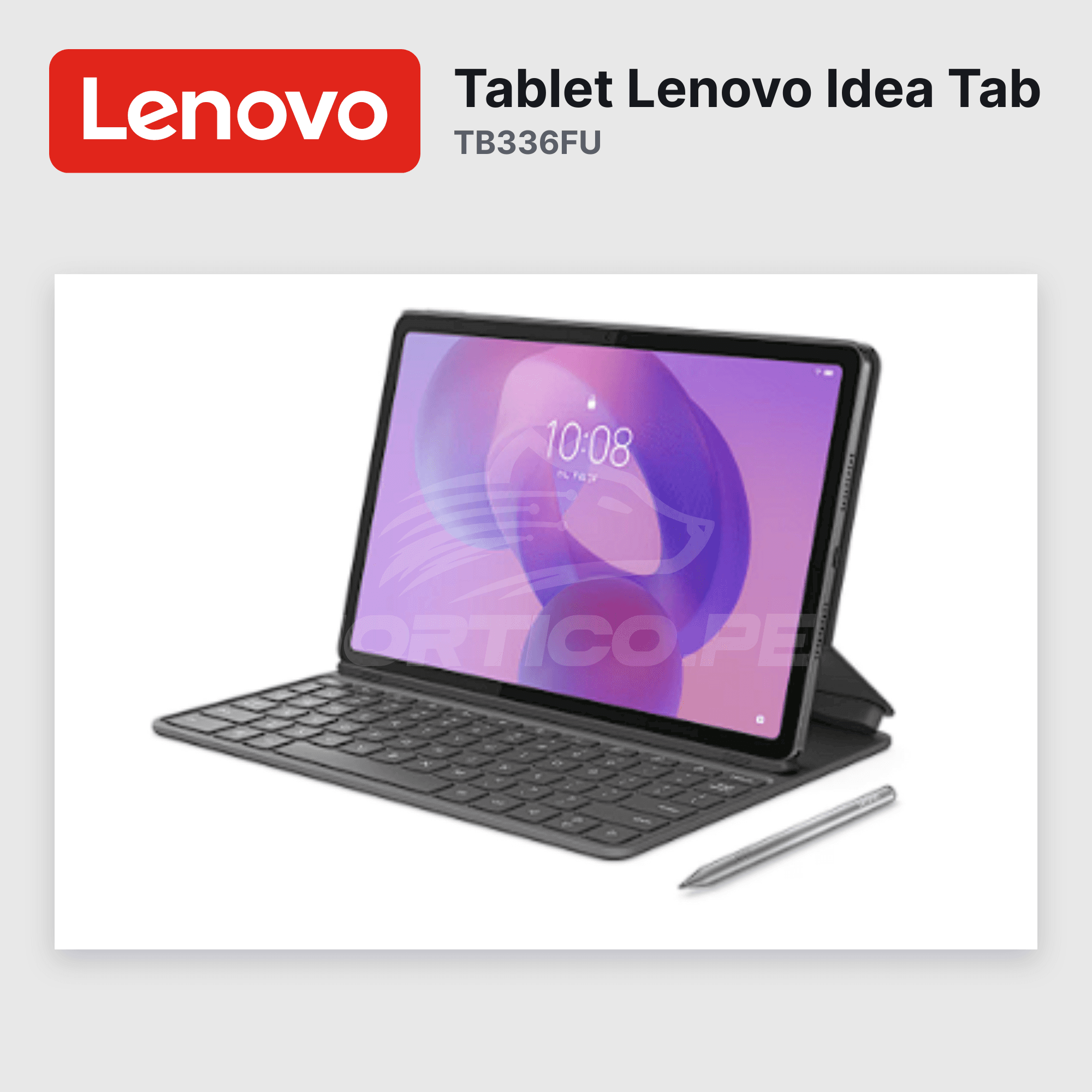 TABLET LENOVO IDEA TAB TB336FU 8GB 128GB WIFI 11" (2560X1600) IPS 90HZ LUNA GREY 2