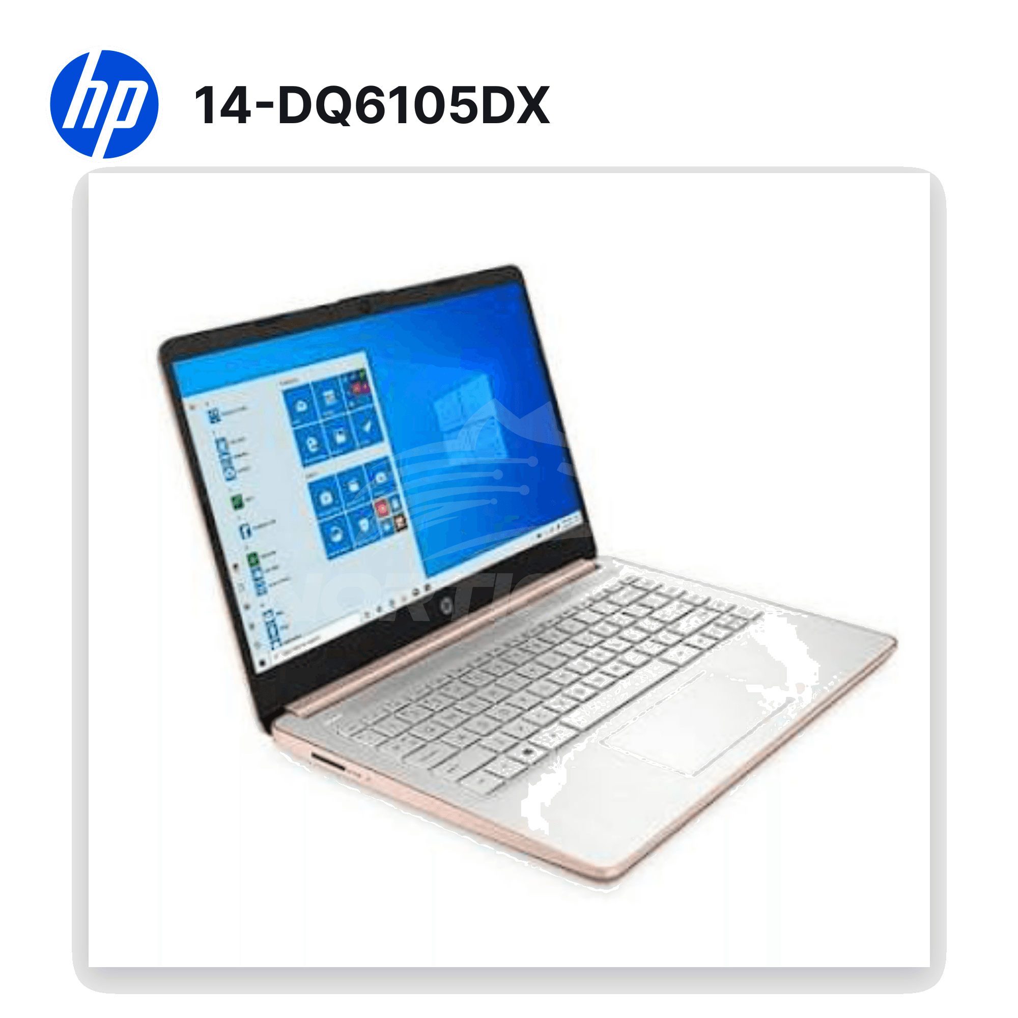 Laptop HP 14-DQ6105DX N150 4GB 128GB UFS 14" (D0SN9UA#ABA) 2