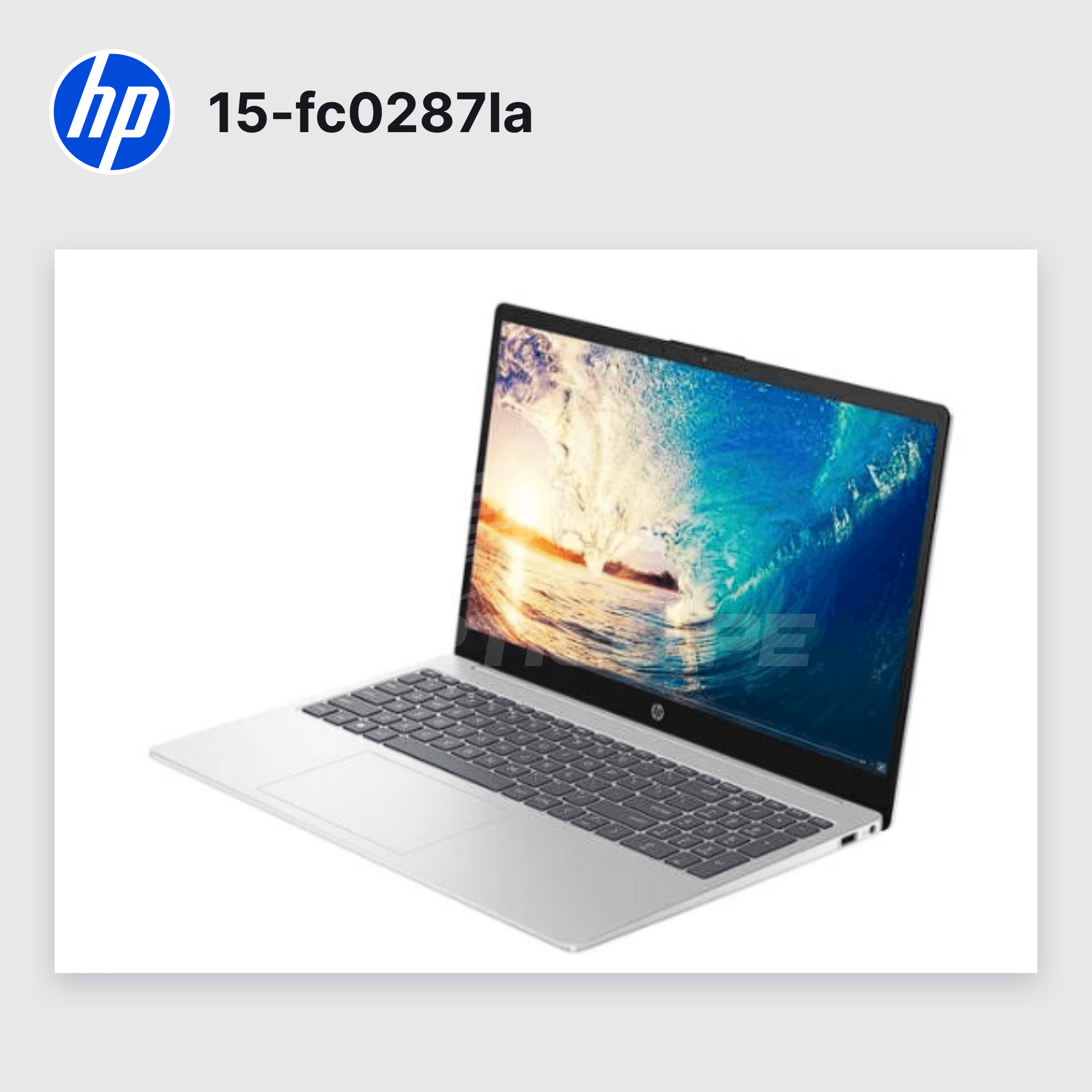 Laptop HP 15-fc0287la Ryzen 7-7730U 8GB 512GB SSD 15.6" (C92PXLA#ABM) 3