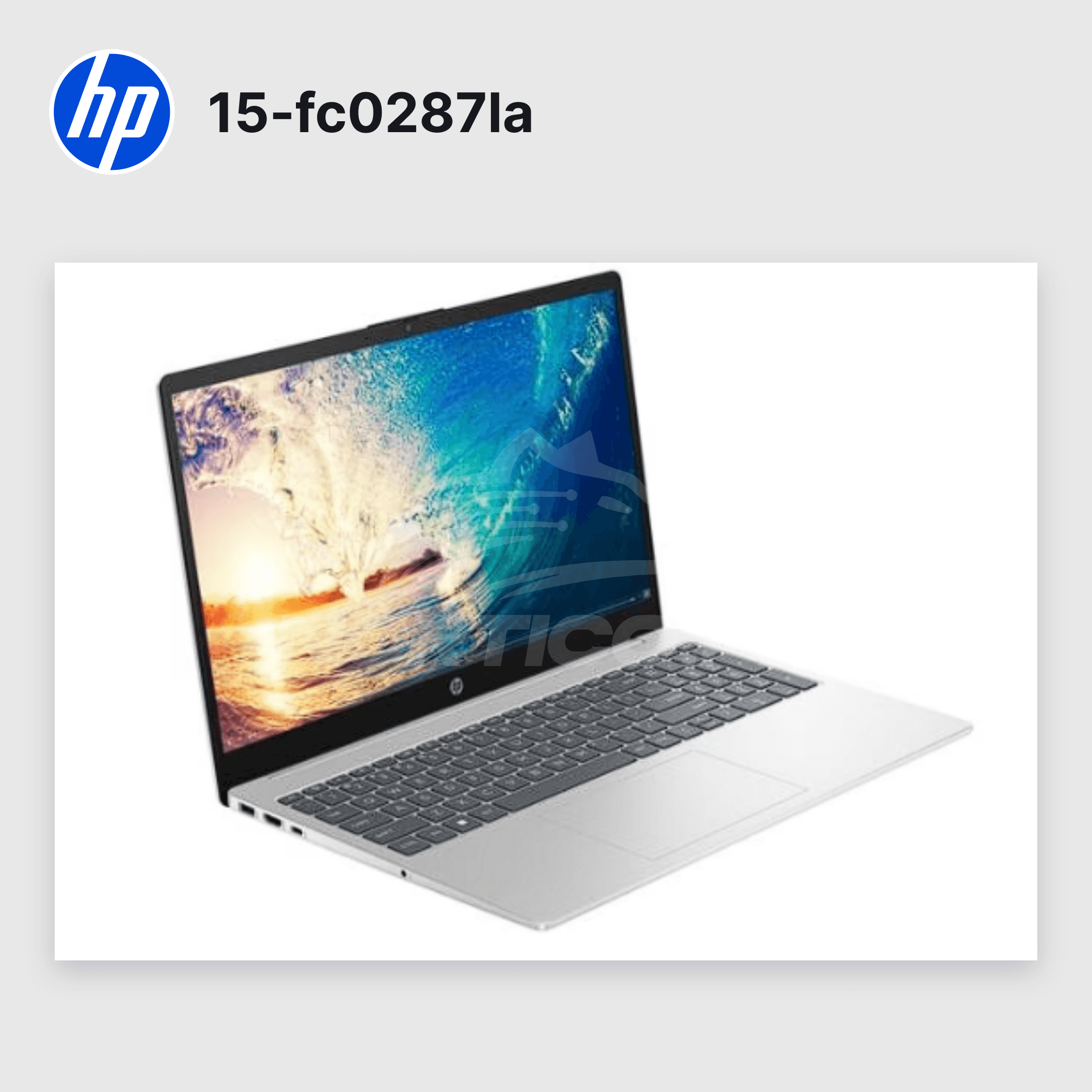 Laptop HP 15-fc0287la Ryzen 7-7730U 8GB 512GB SSD 15.6" (C92PXLA#ABM) 4