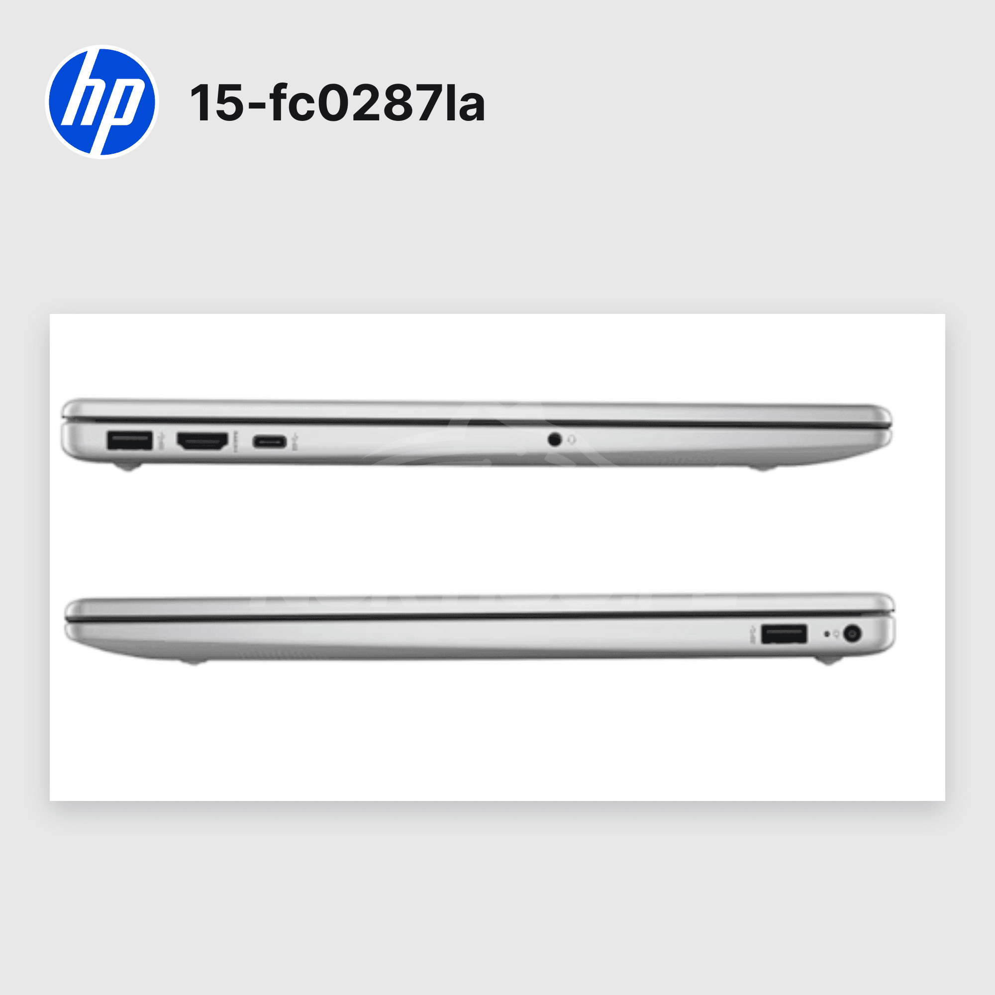 Laptop HP 15-fc0287la Ryzen 7-7730U 8GB 512GB SSD 15.6" (C92PXLA#ABM) 5