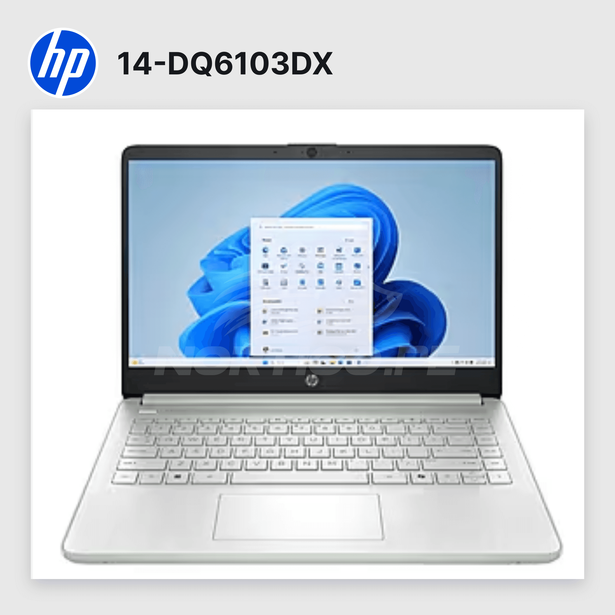 Laptop HP 14-DQ6103DX N150 4GB 128GB UFS 14" (D0SN7UA#ABA) 2